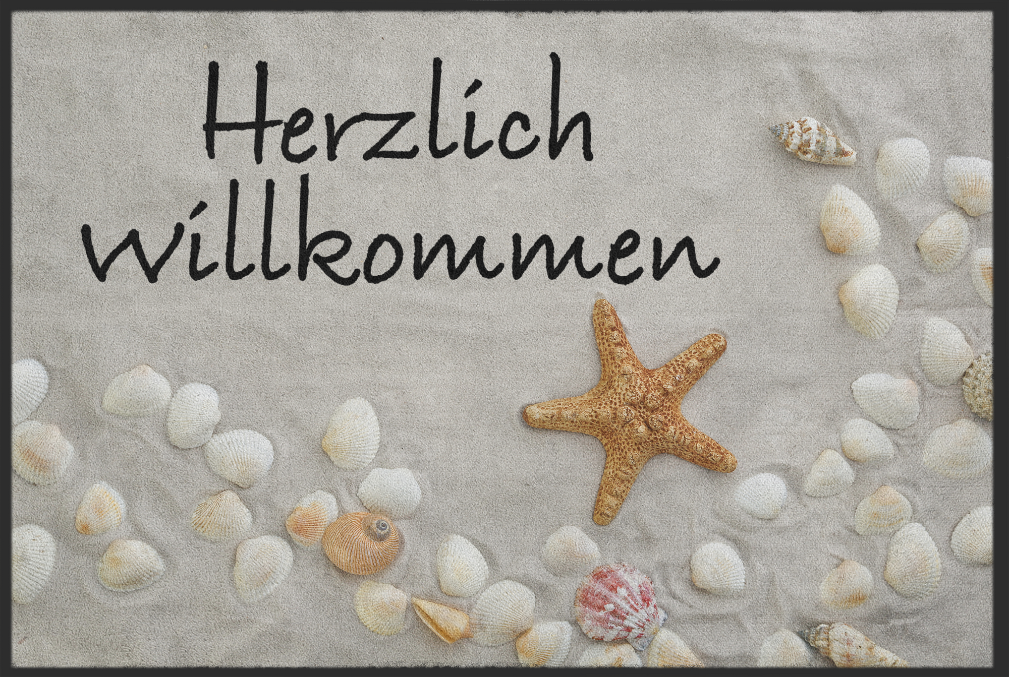 Fussmatte Herzlich Willkommen 10485