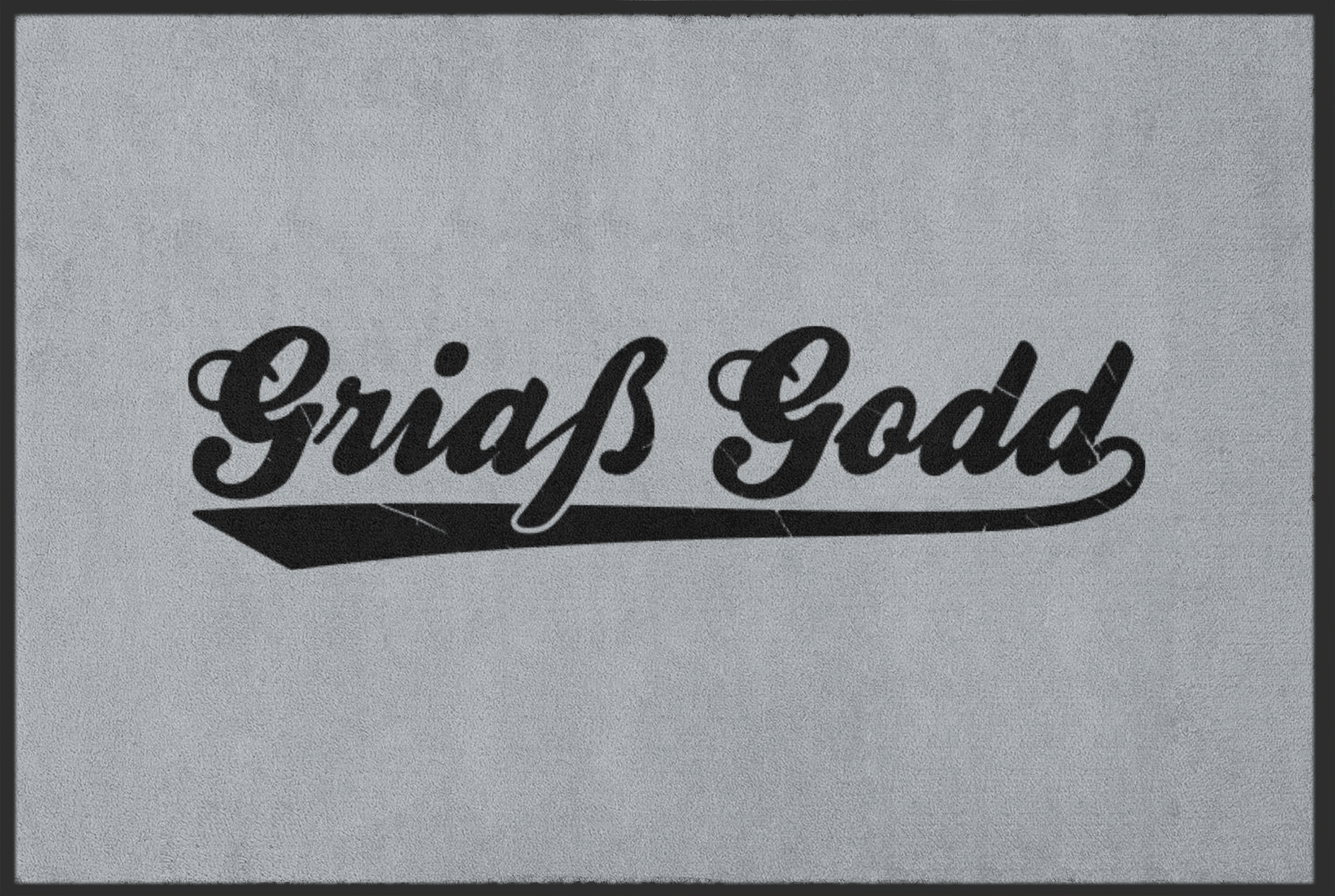 Fussmatte Grüß Gott 10499