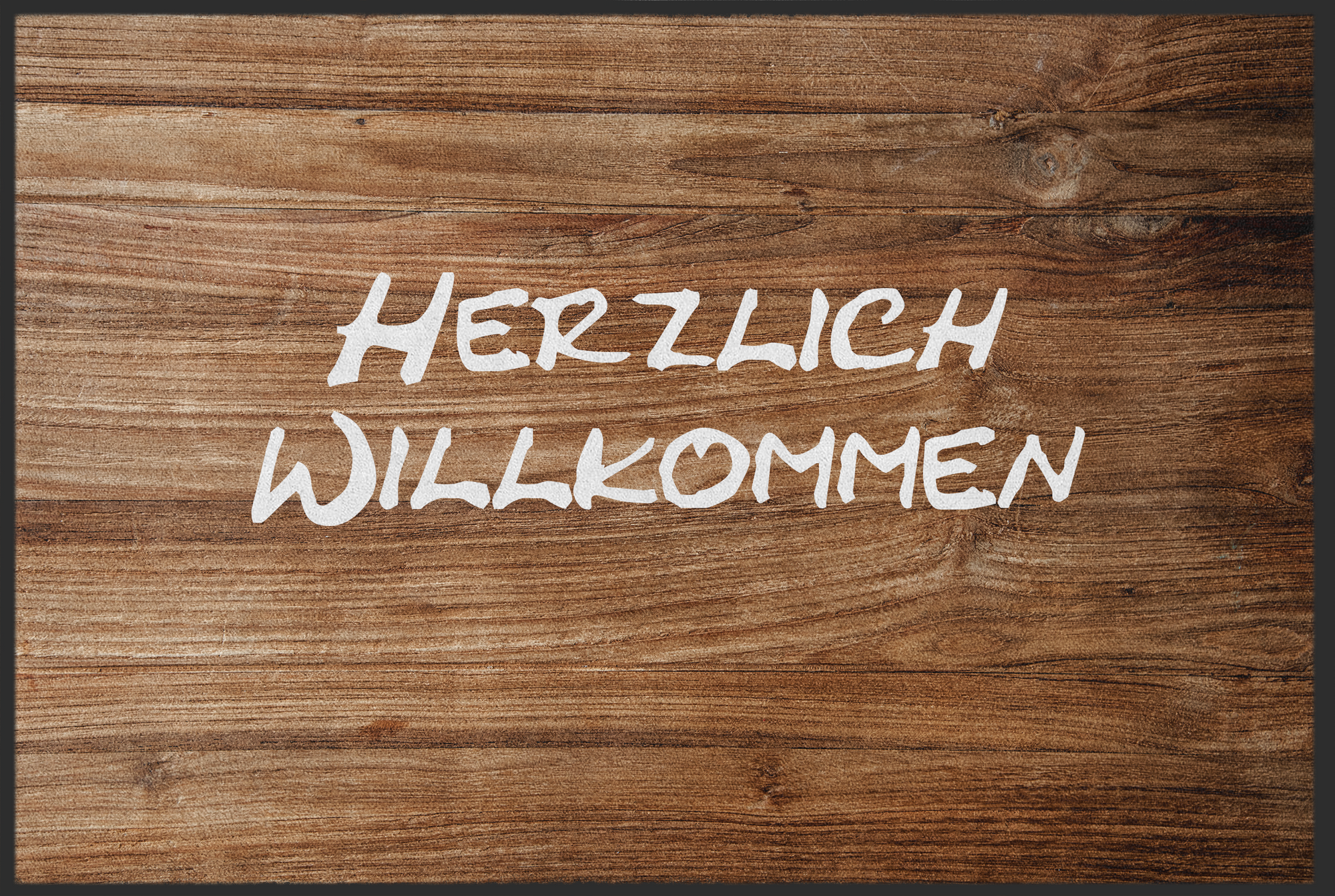 Fussmatte Herzlich Willkommen 10516