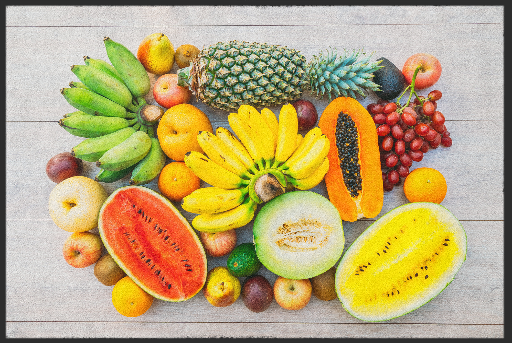 Fussmatte Obst 10524