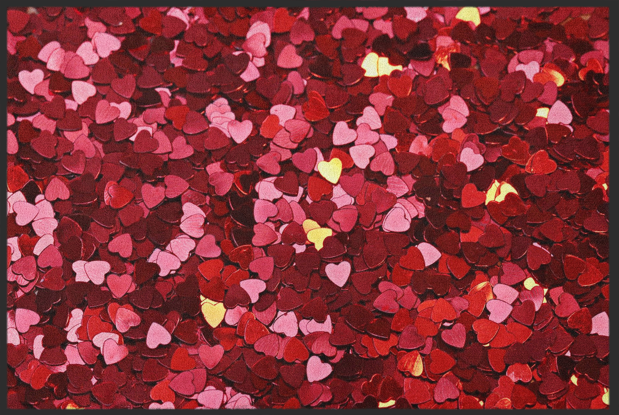 Fussmatte Herzen 10531