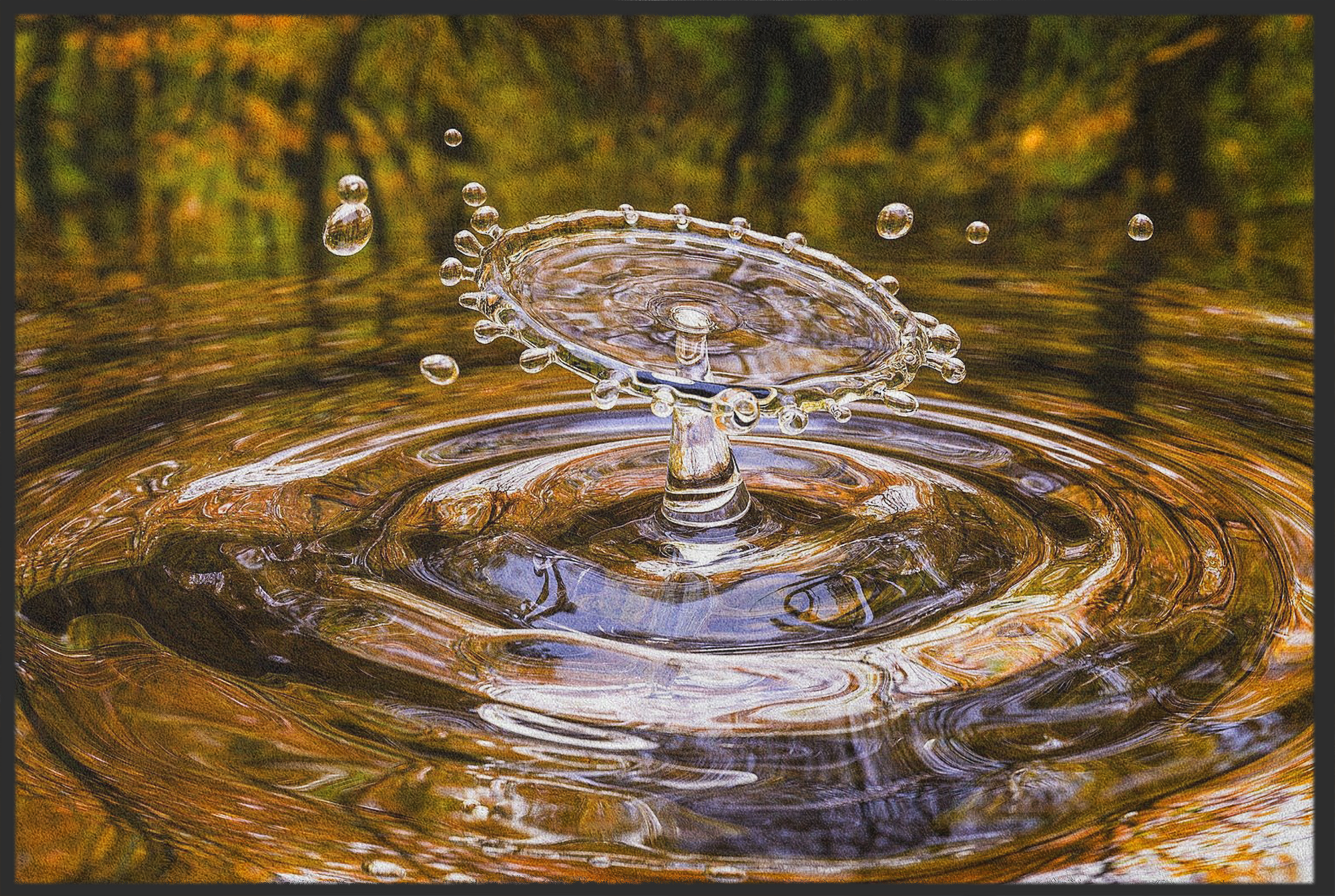 Fussmatte Wasser 10552