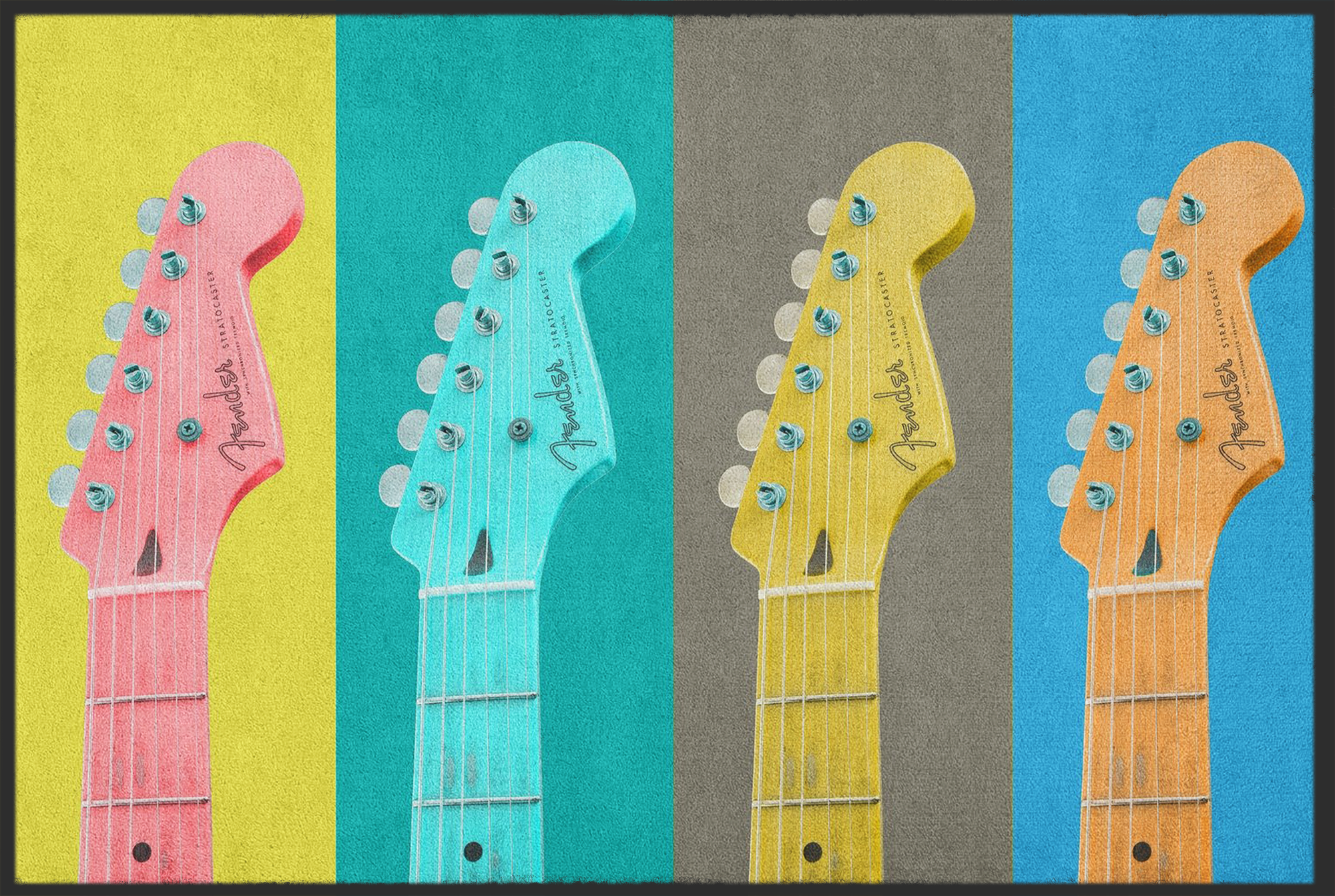 Fussmatte Gitarre 10560