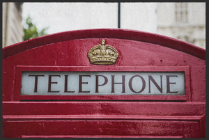 Fussmatte London Telephone 10578