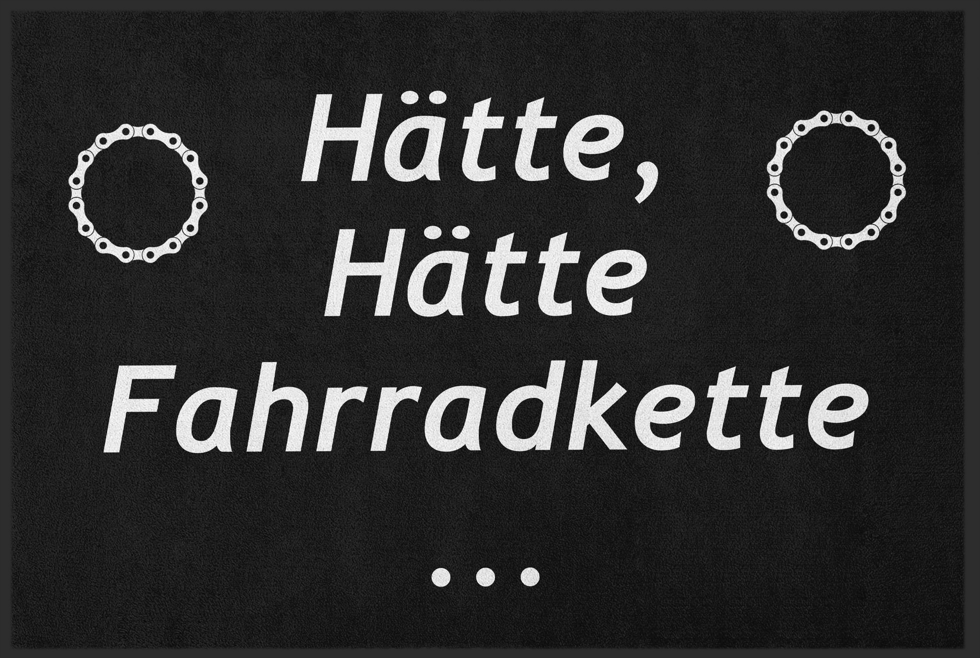 Fussmatte Hätte, hätte 10587