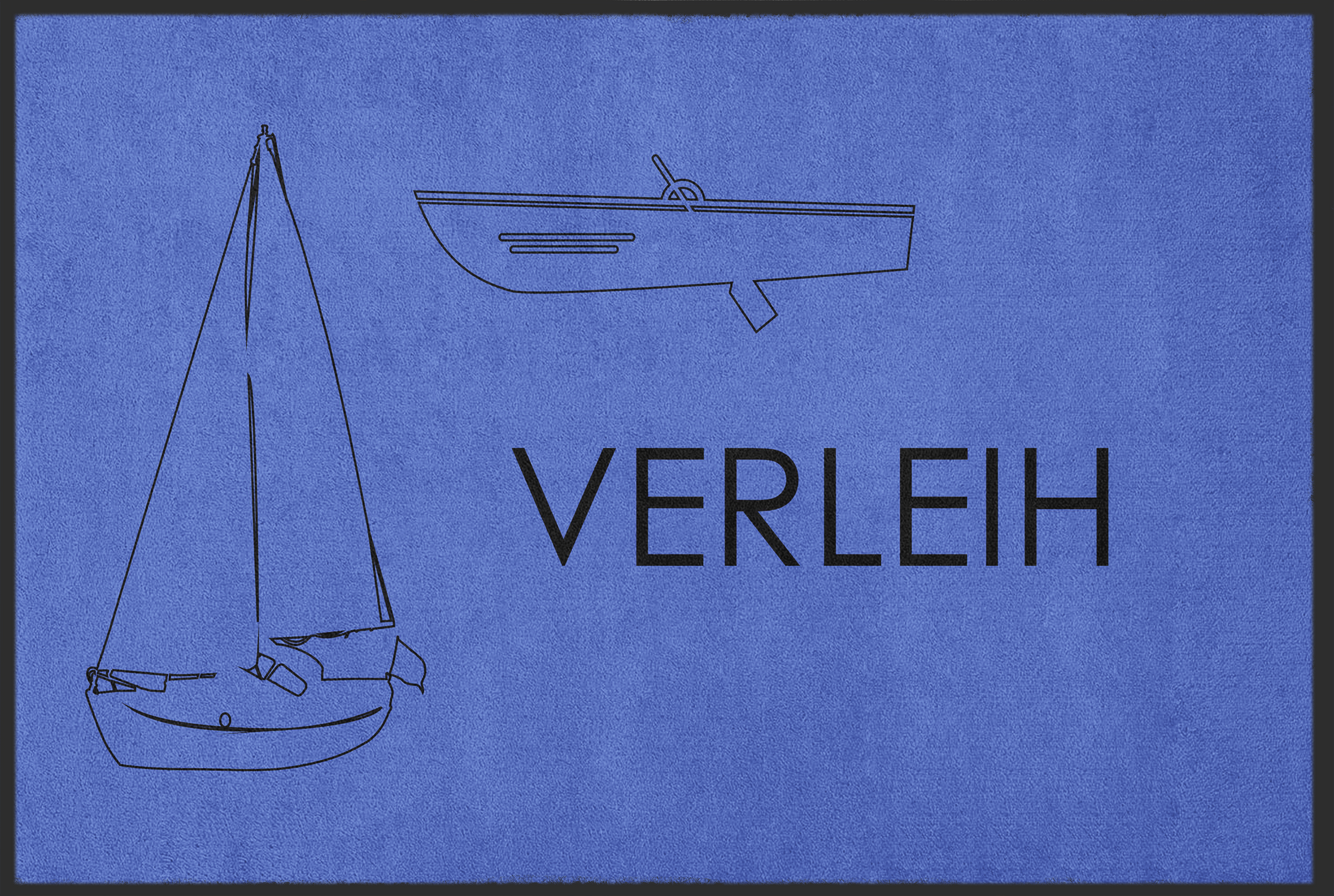 Fussmatte Bootsverleih 10598