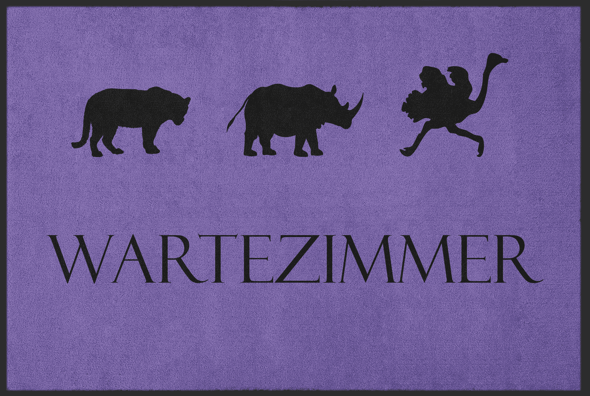 Fussmatte Wartezimmer 10611