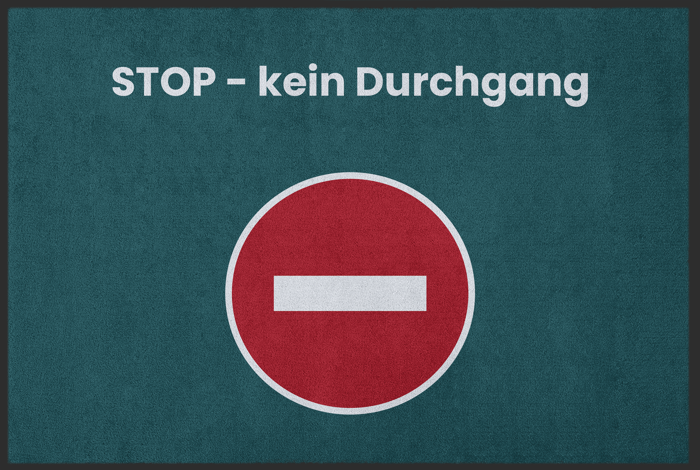 Fussmatte STOP kein Durchgang 10619