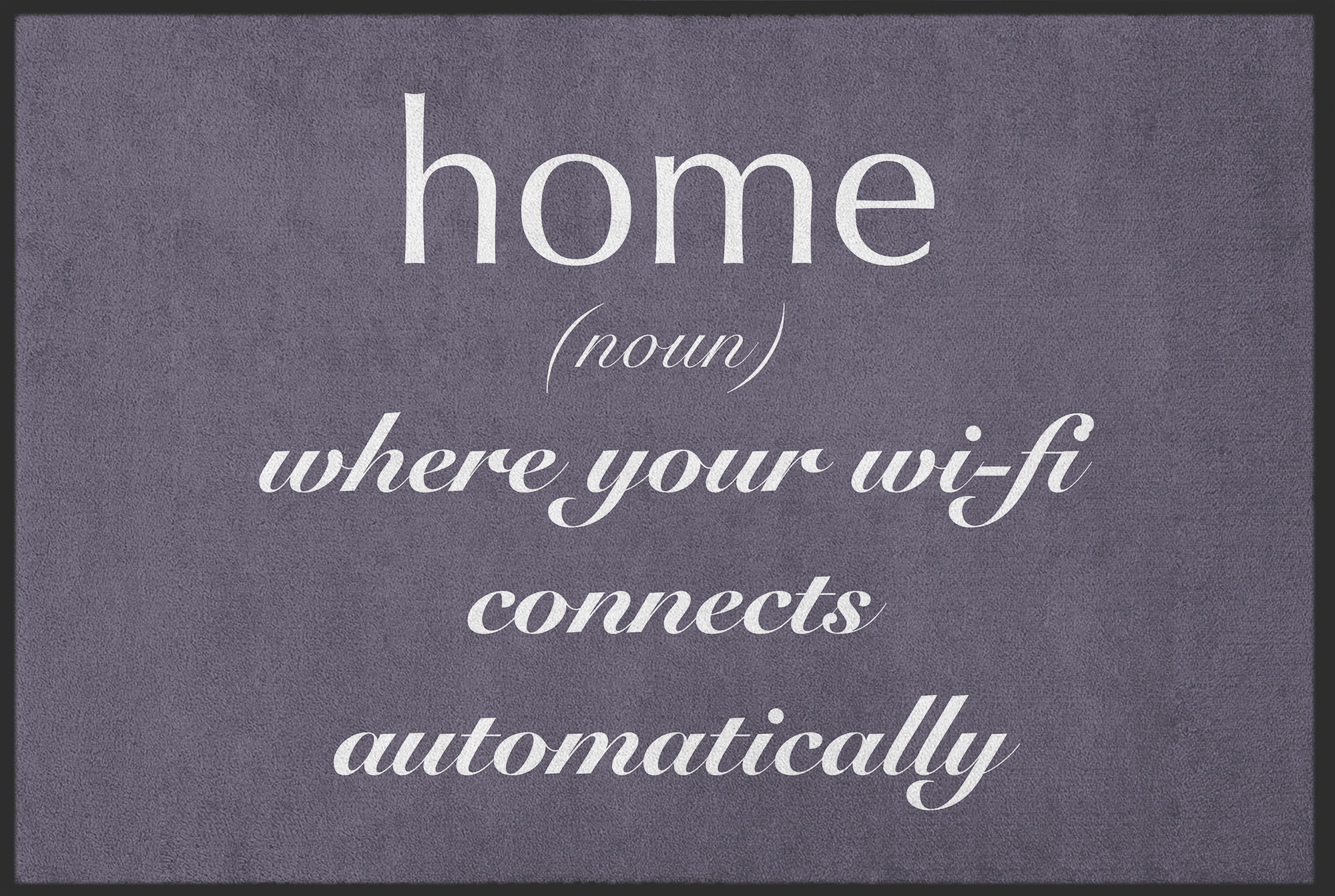 Fussmatte Home 10627