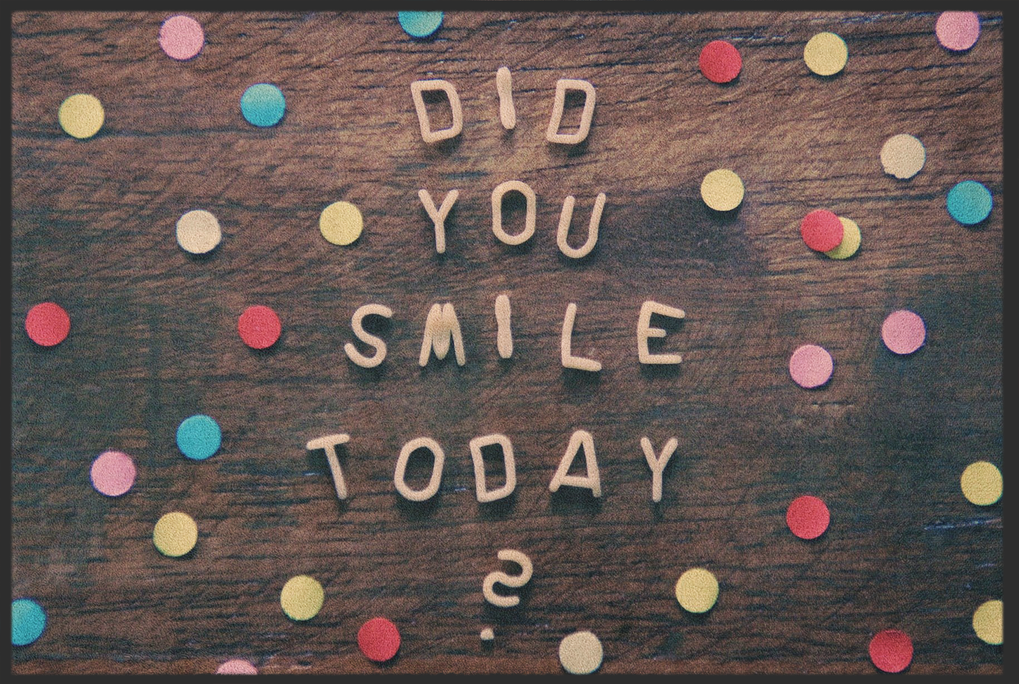 Fussmatte Smile 10658