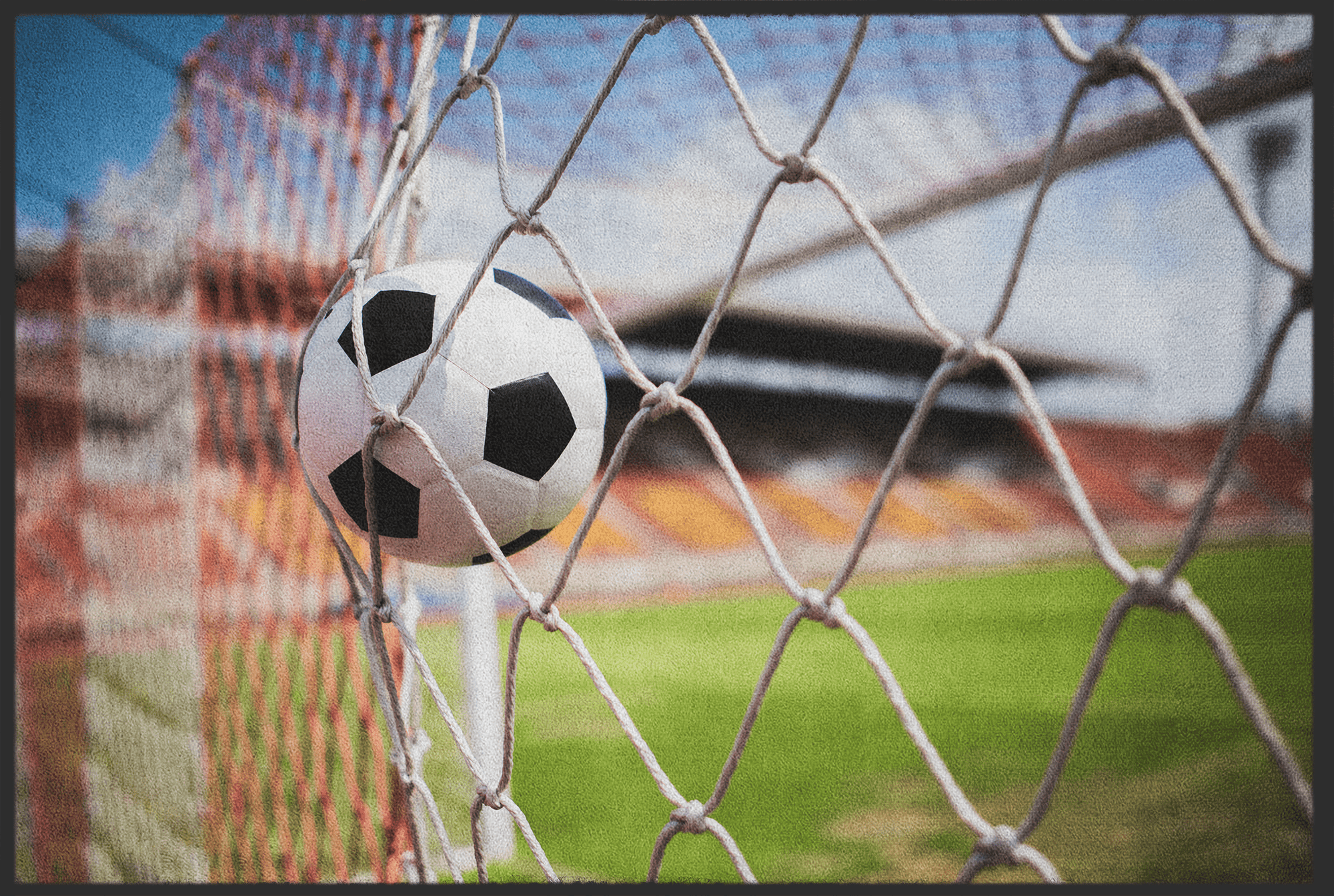 Fussmatte Fußball 10659