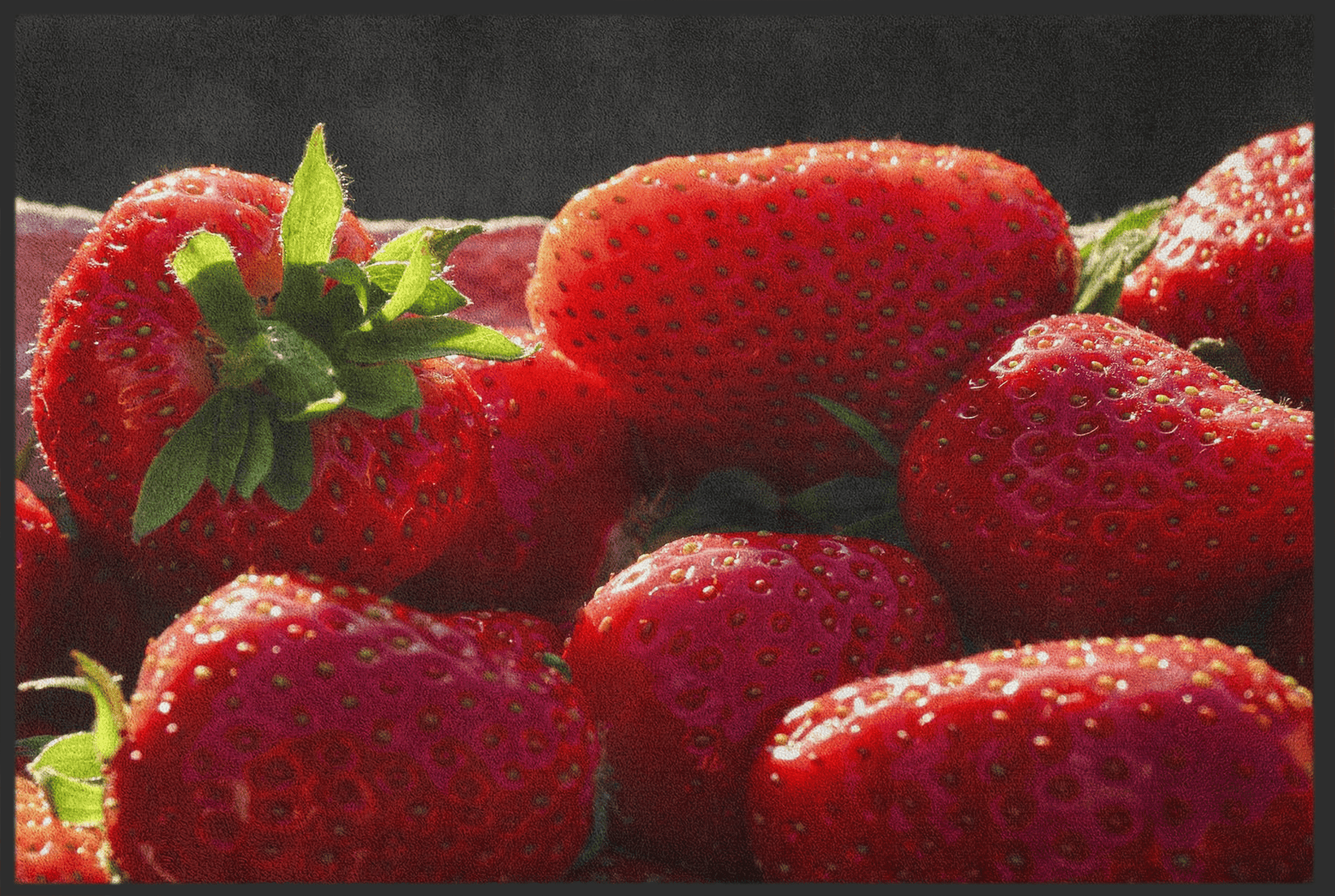 Fussmatte Erdbeere 10660