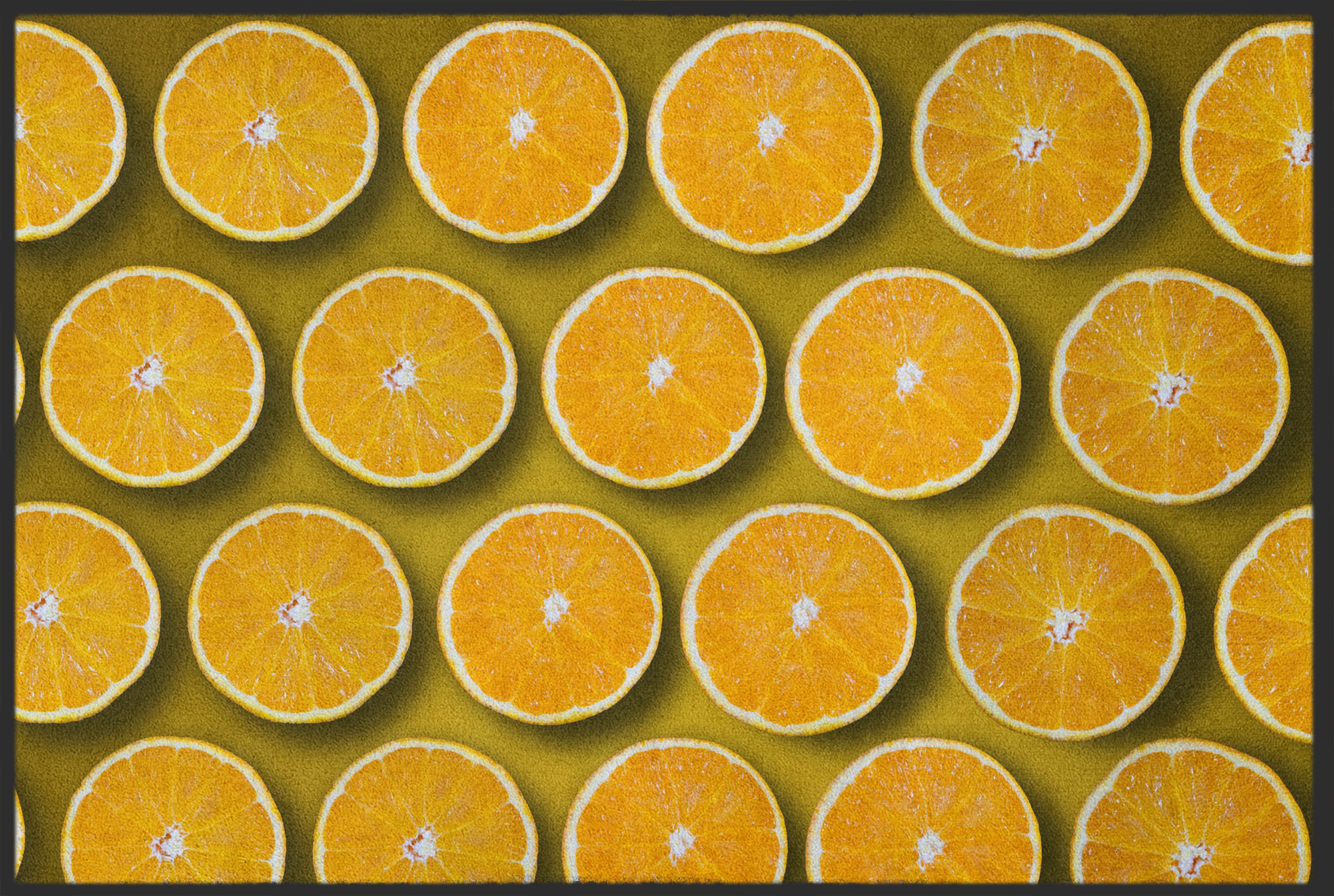 Fussmatte Orange 10683