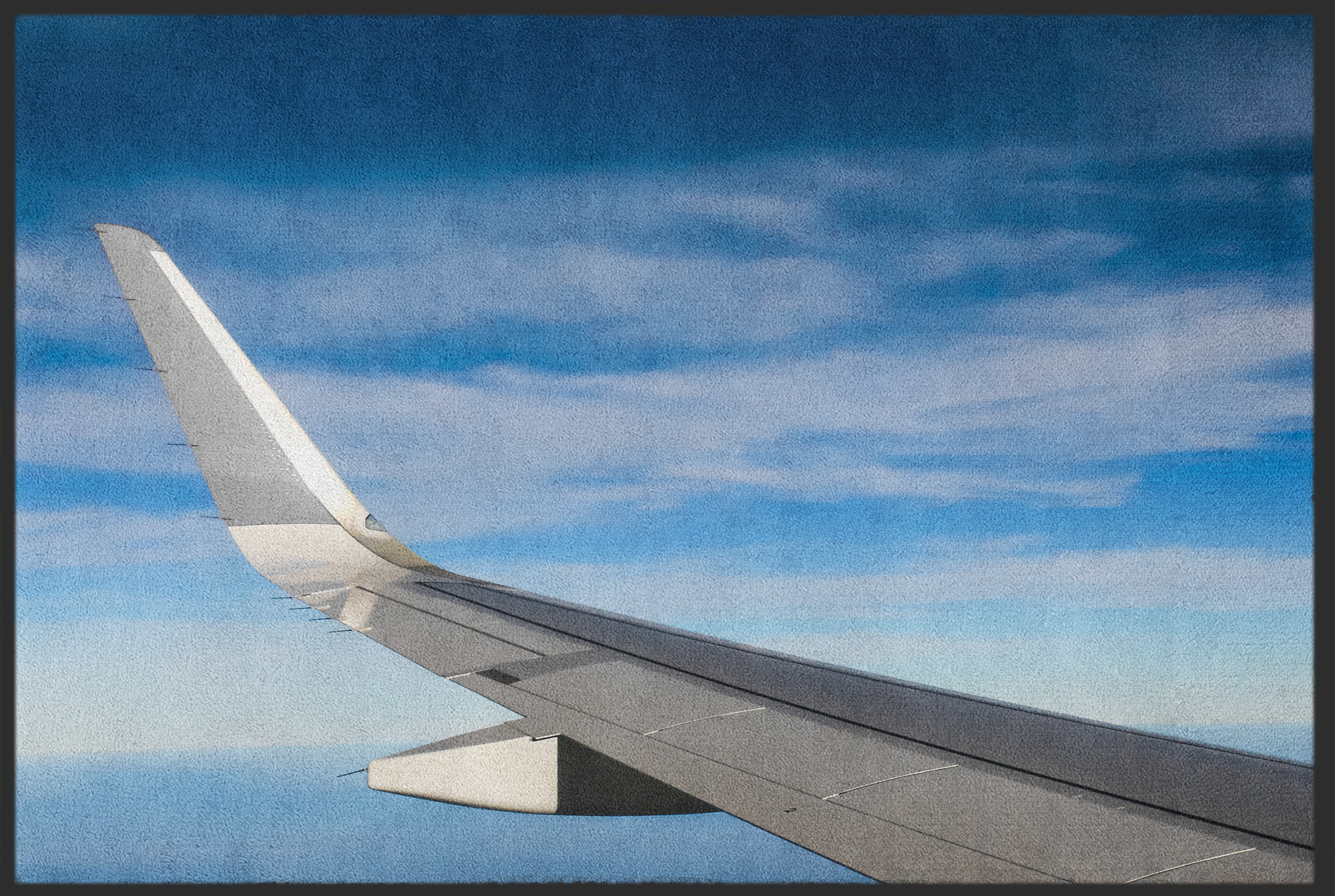 Fussmatte Flugzeug 10702