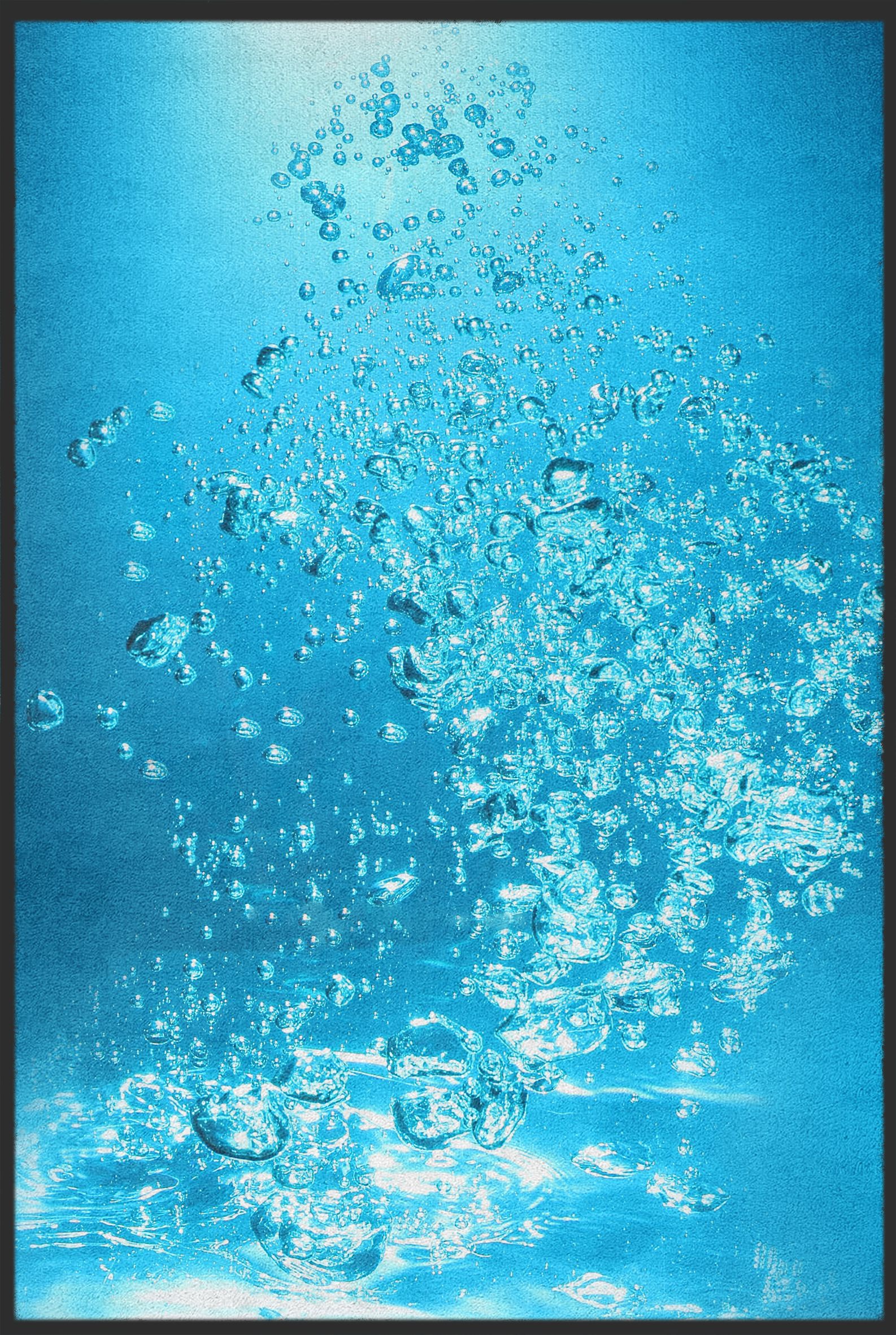 Fussmatte Wasser 10705