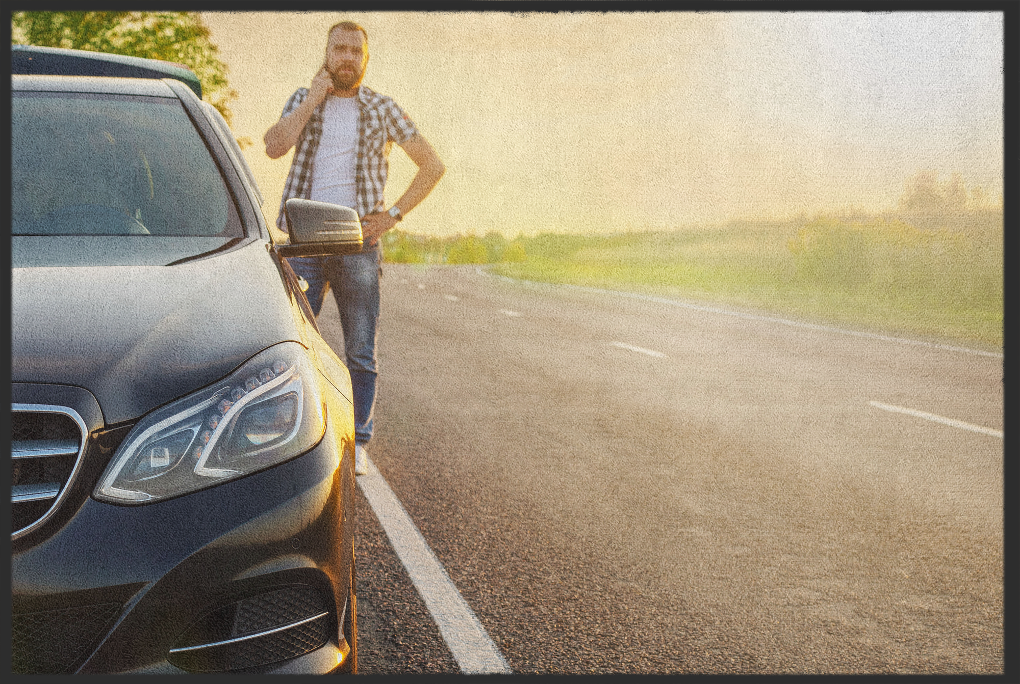 Fussmatte Abschleppdienst 10730