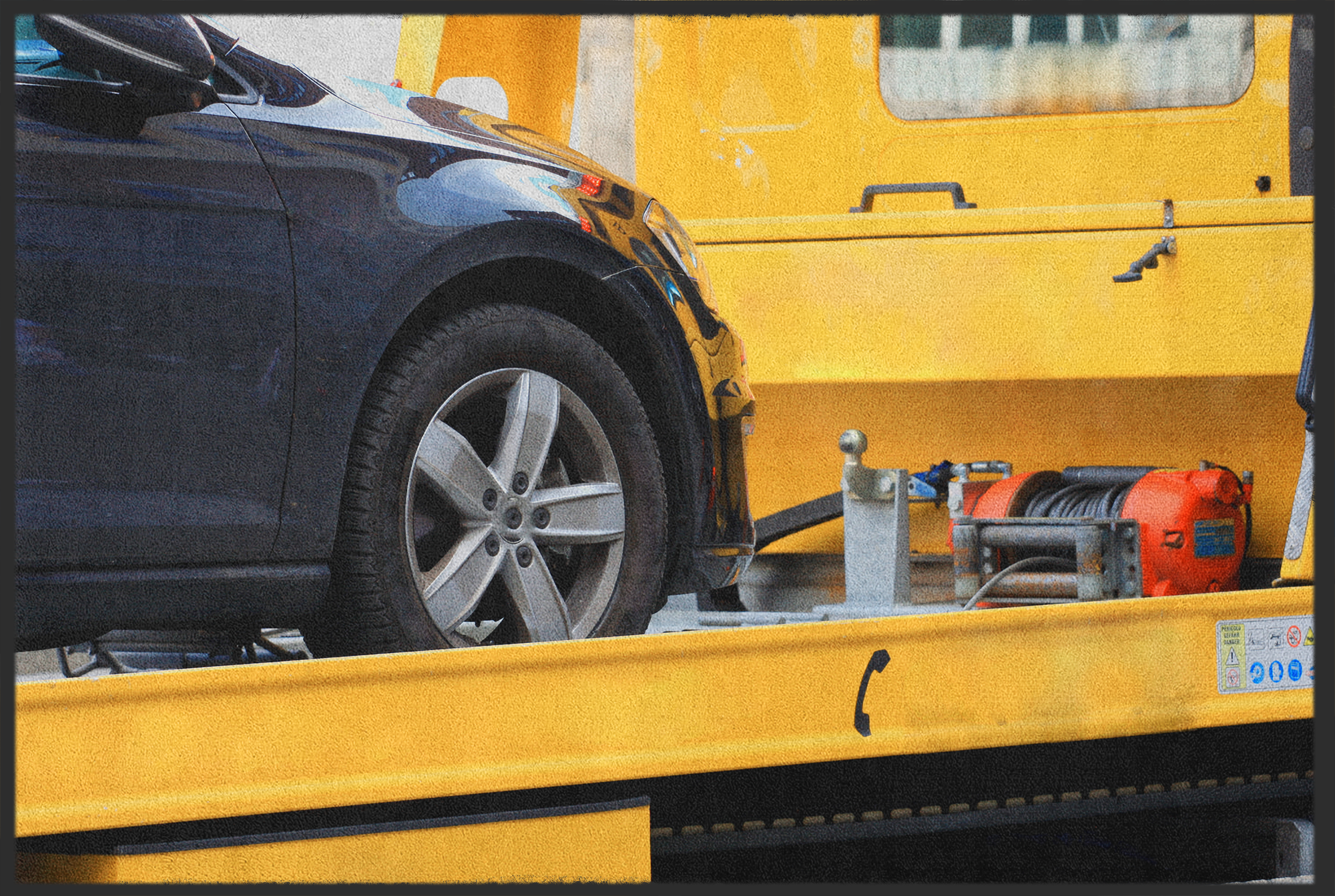 Fussmatte Abschleppwagen 10734