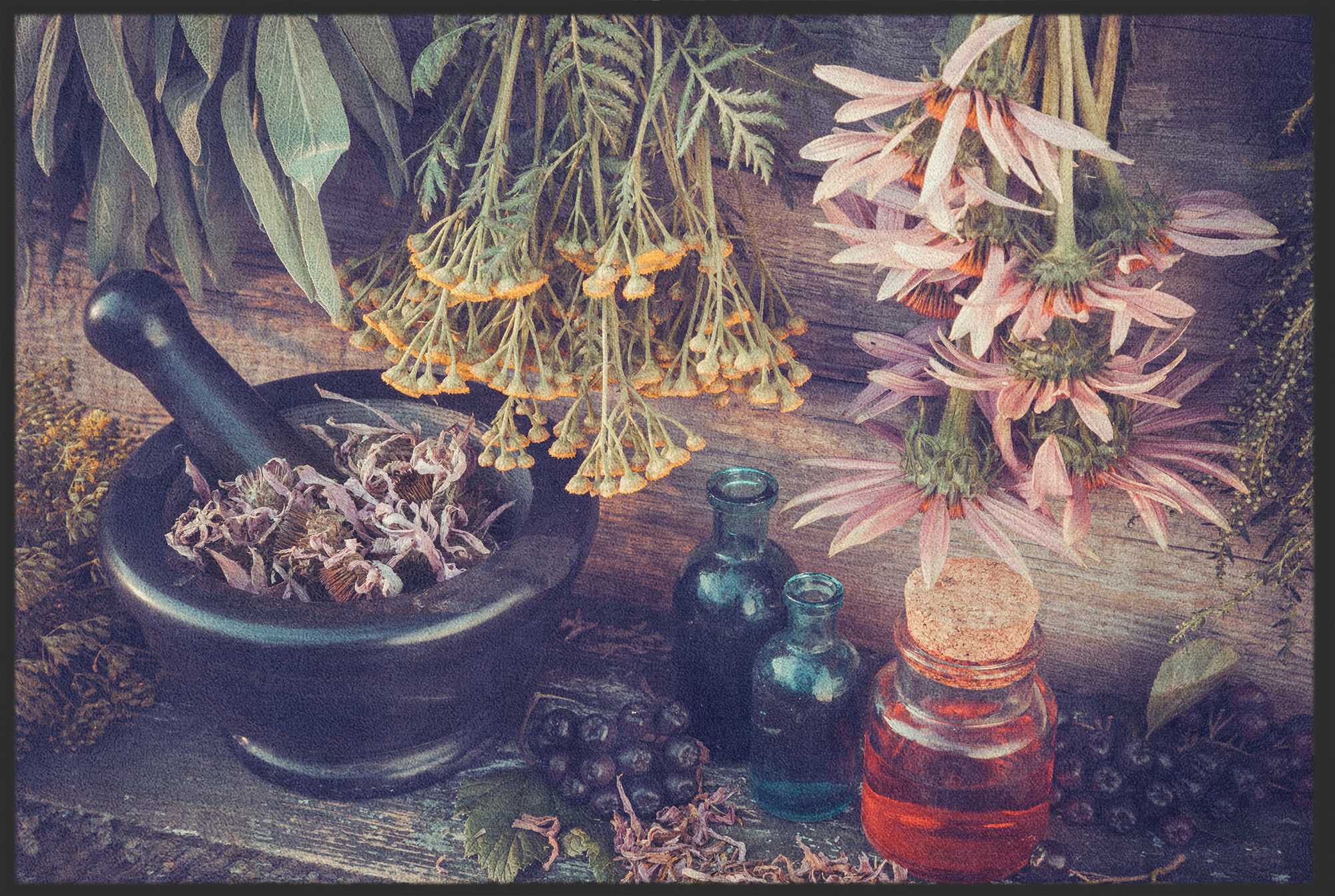 Fussmatte Heilpraktiker 10751