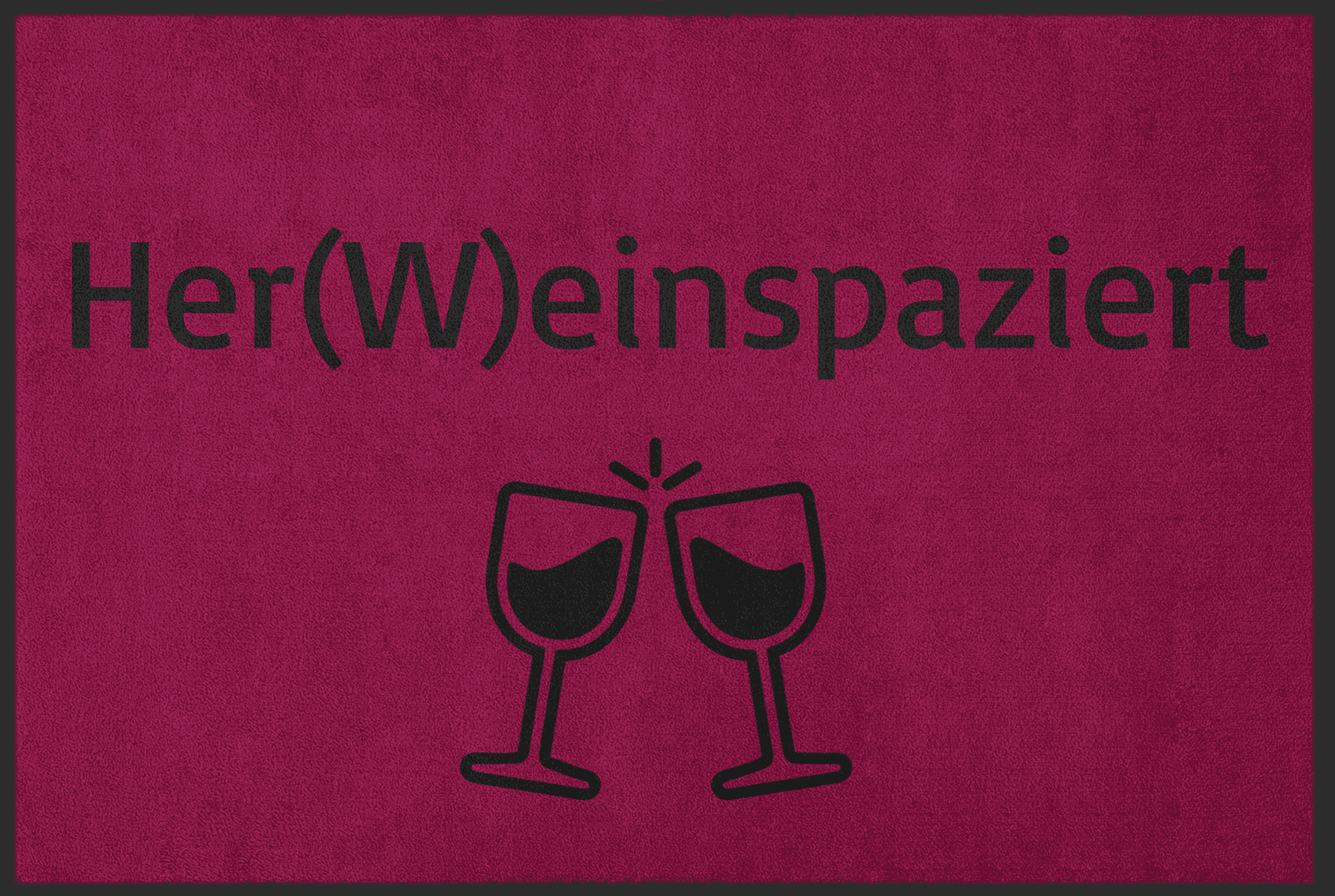 Fussmatte Wein 10766