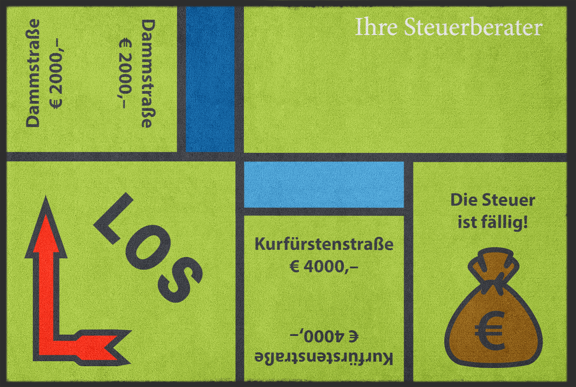 Fussmatte Steuerberater 10767
