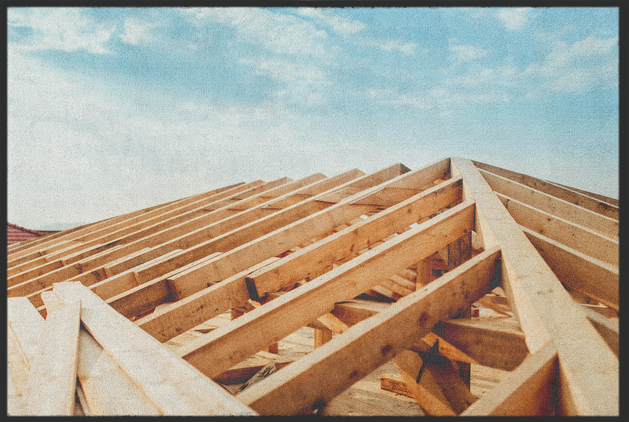 Fussmatte Dachdecker 10772