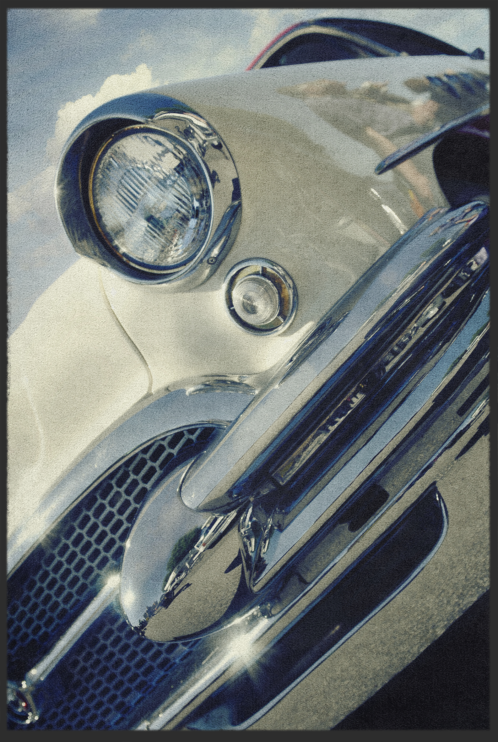 Fussmatte Oldtimer 10794