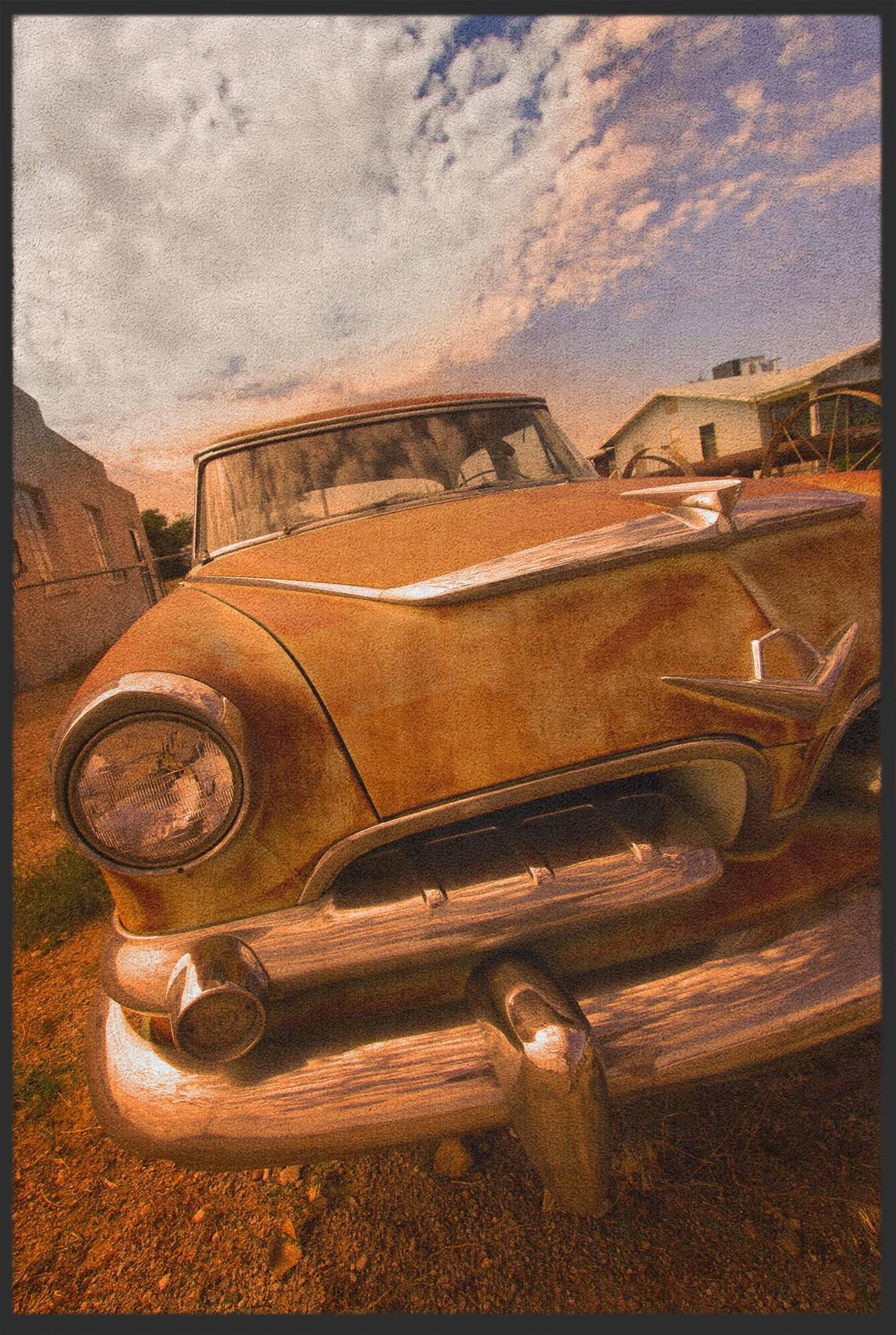 Fussmatte Oldtimer 10795