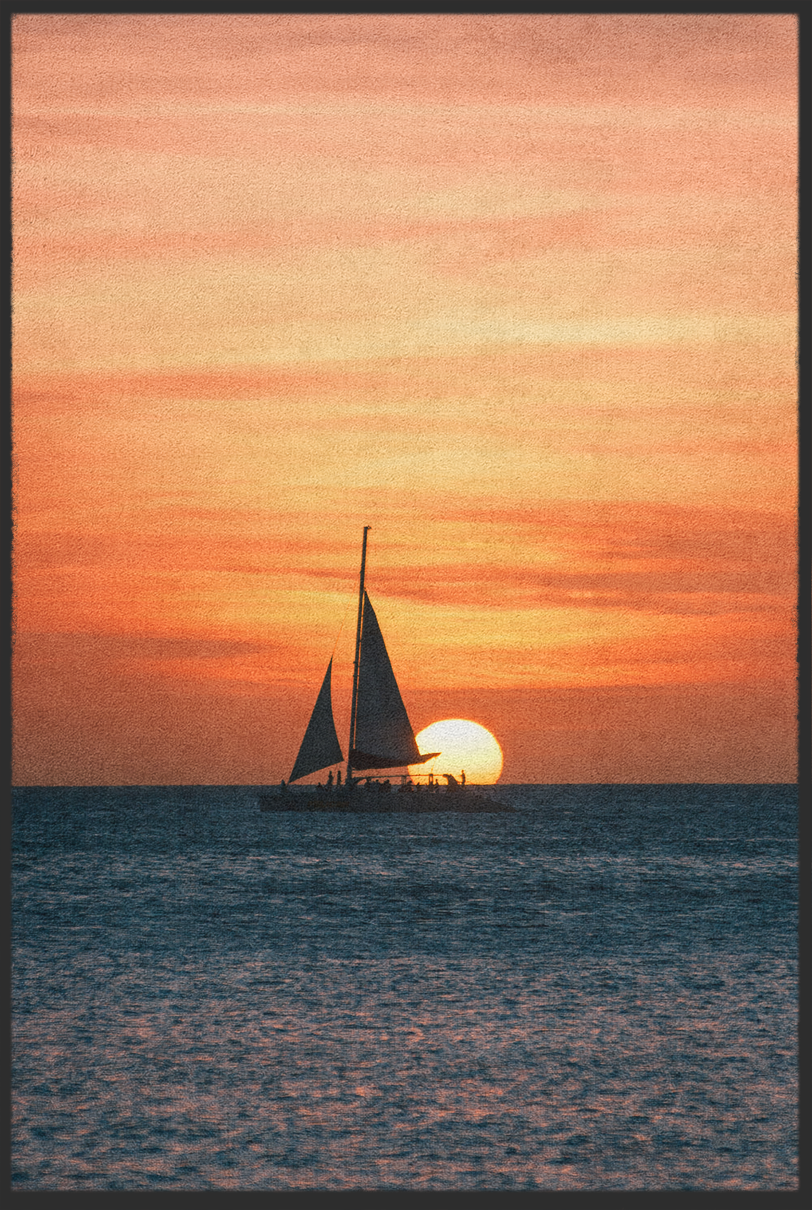 Fussmatte Segelschiff 10818