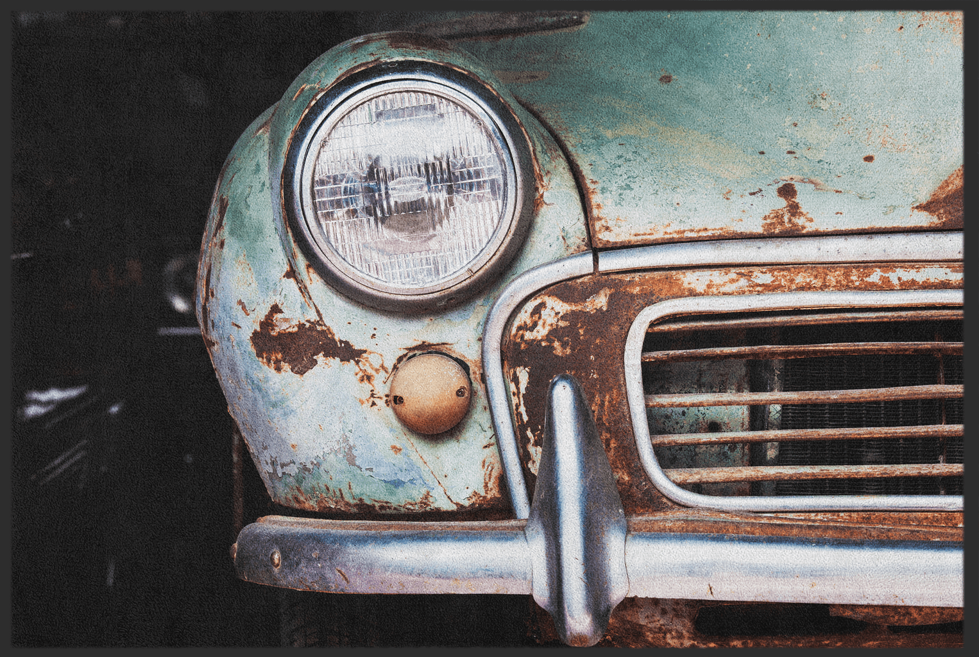 Fussmatte Oldtimer 10833