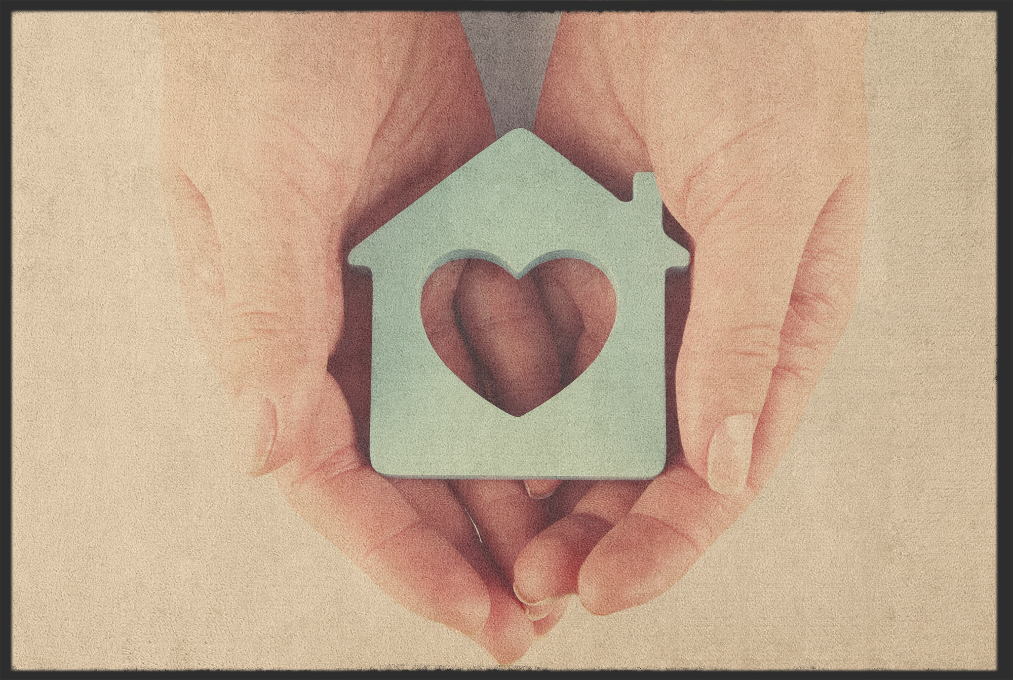 Fussmatte Zuhause 10856