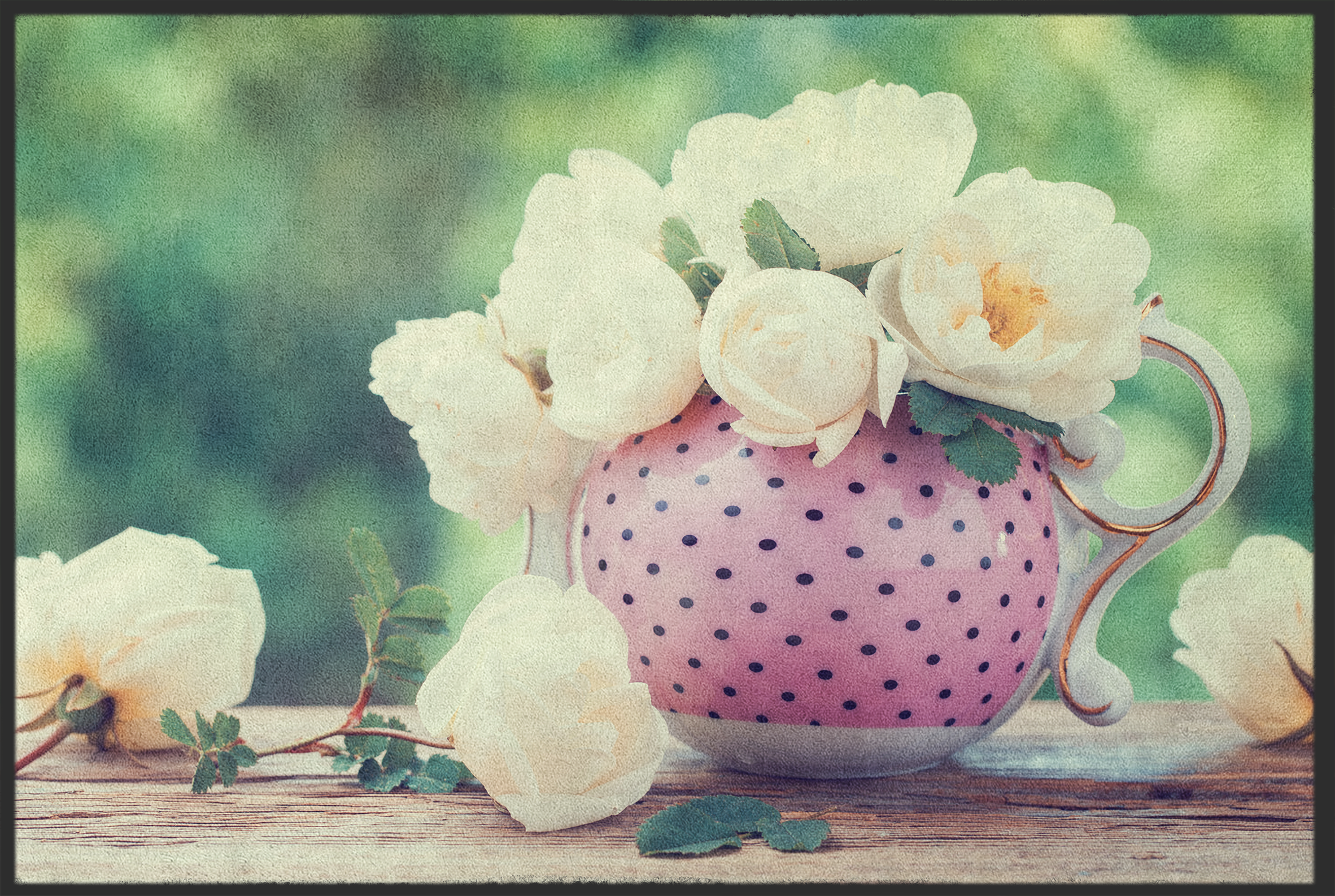 Fussmatte Blumentopf 10857