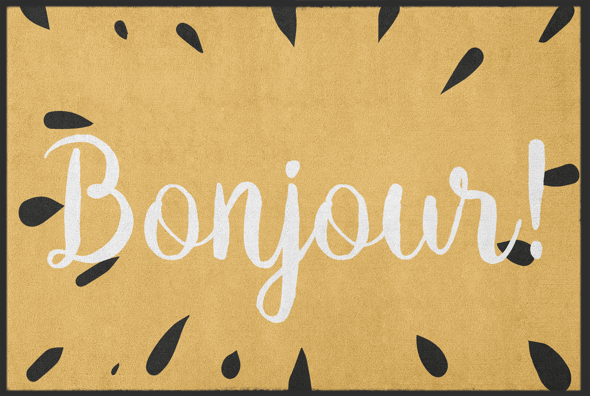 Fussmatte Bonjour 10859