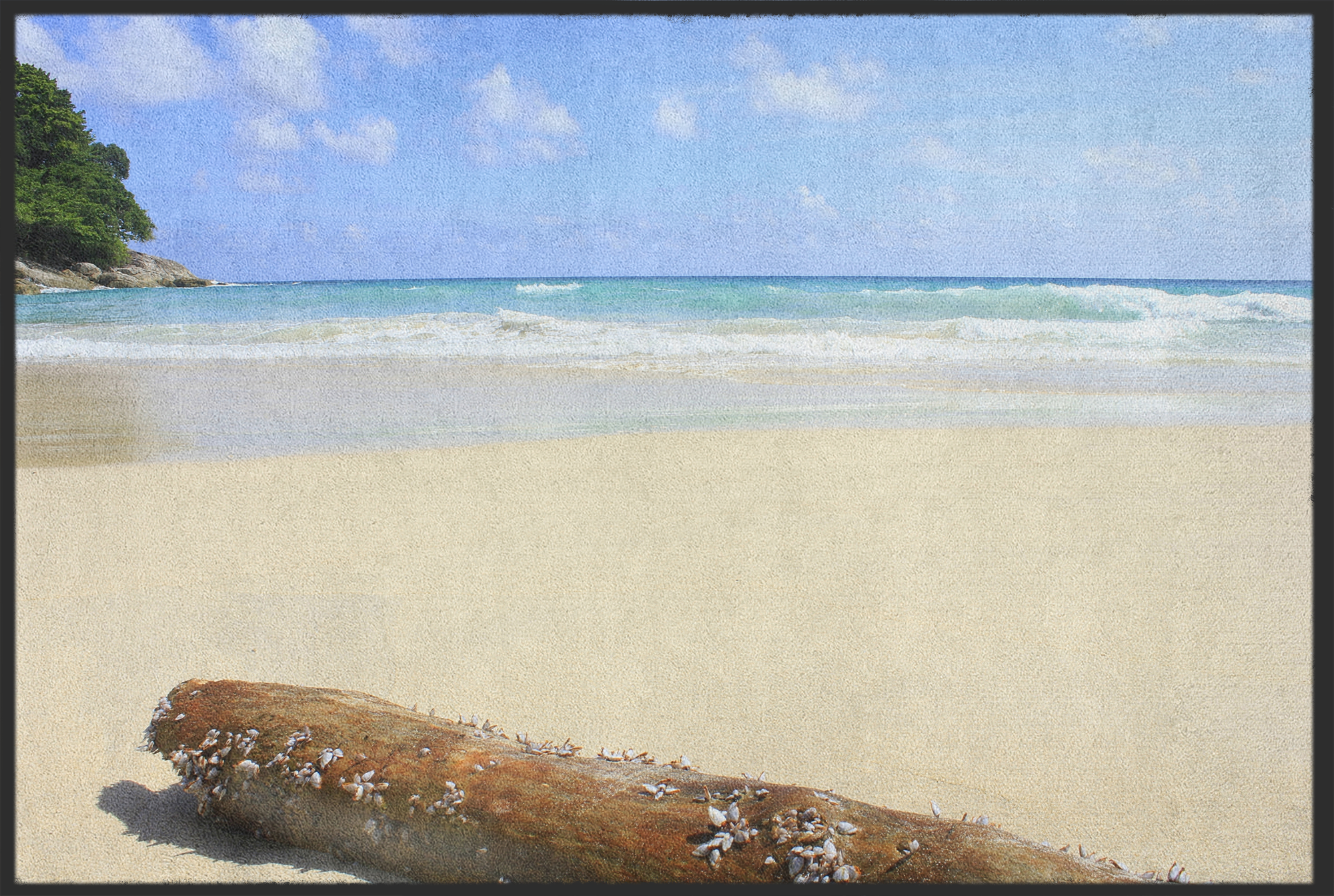 Fussmatte Strand 10867