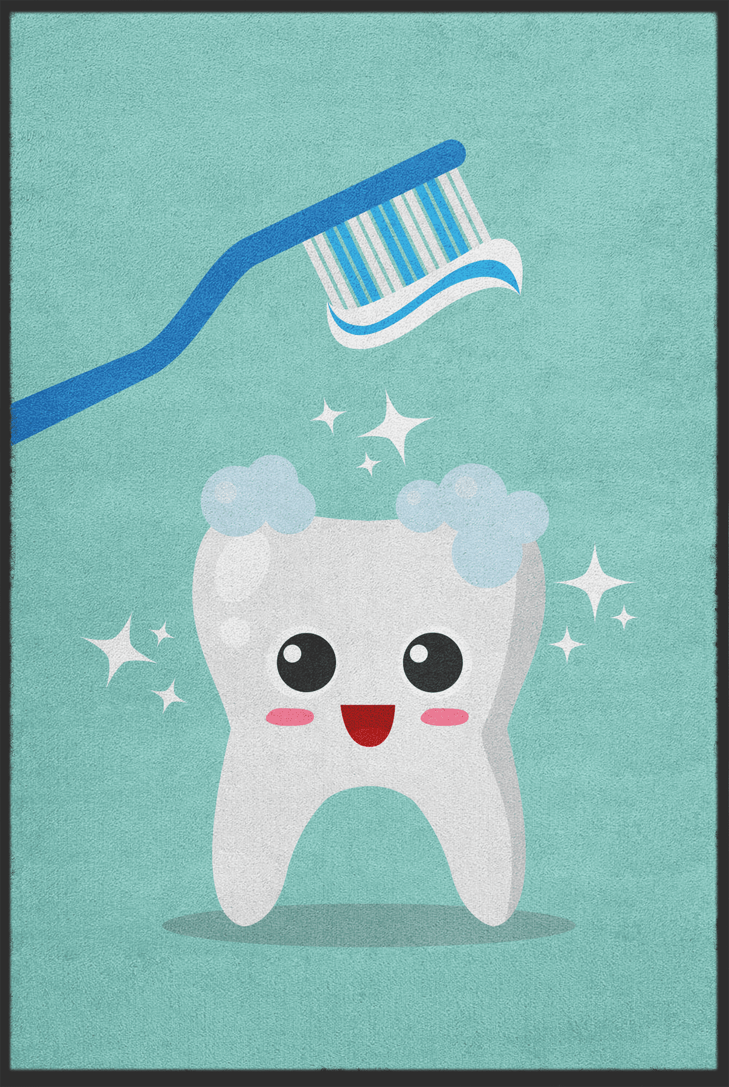 Fussmatte Zahnarzt 10879