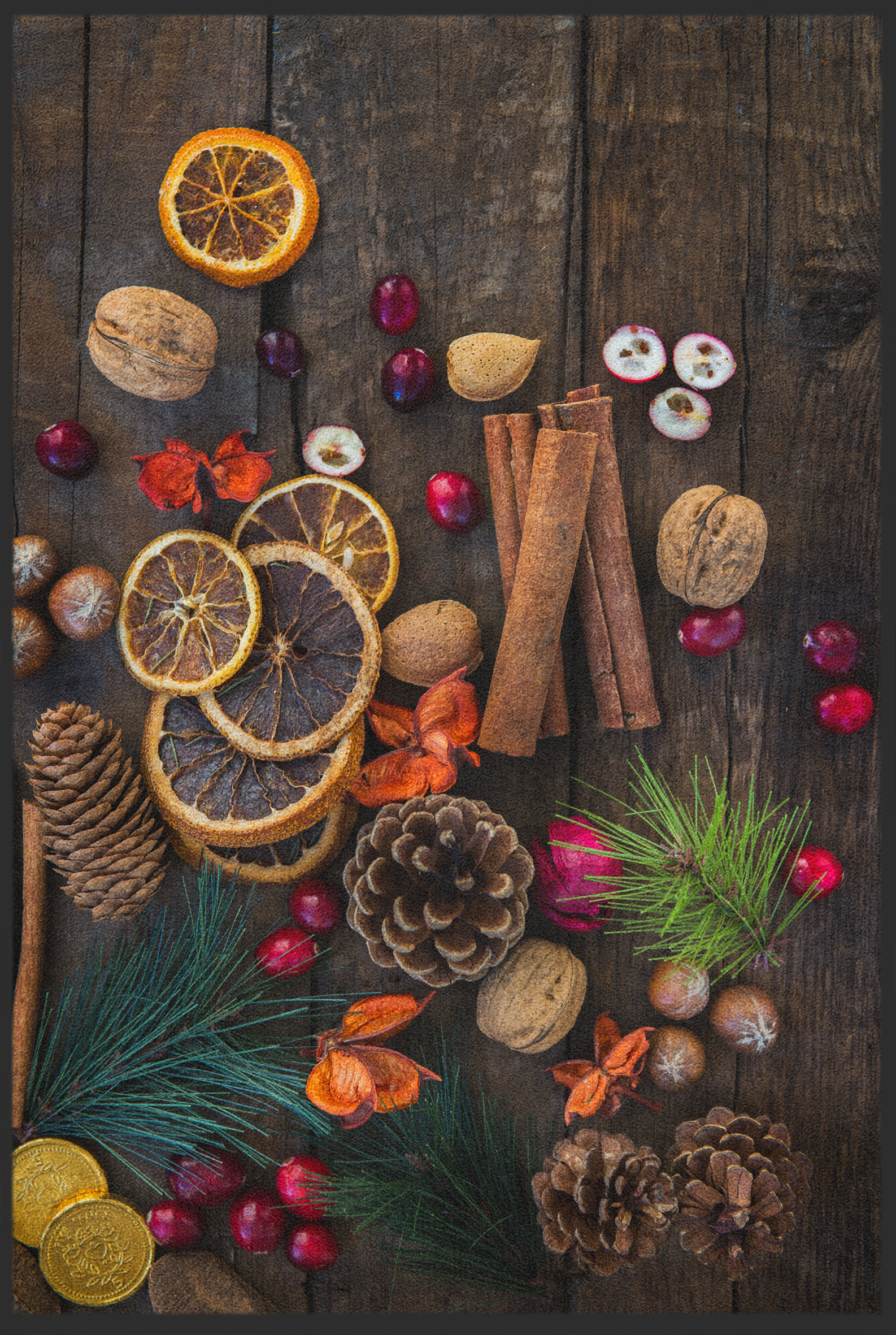 Fussmatte Weihnachtsdekoration 10881