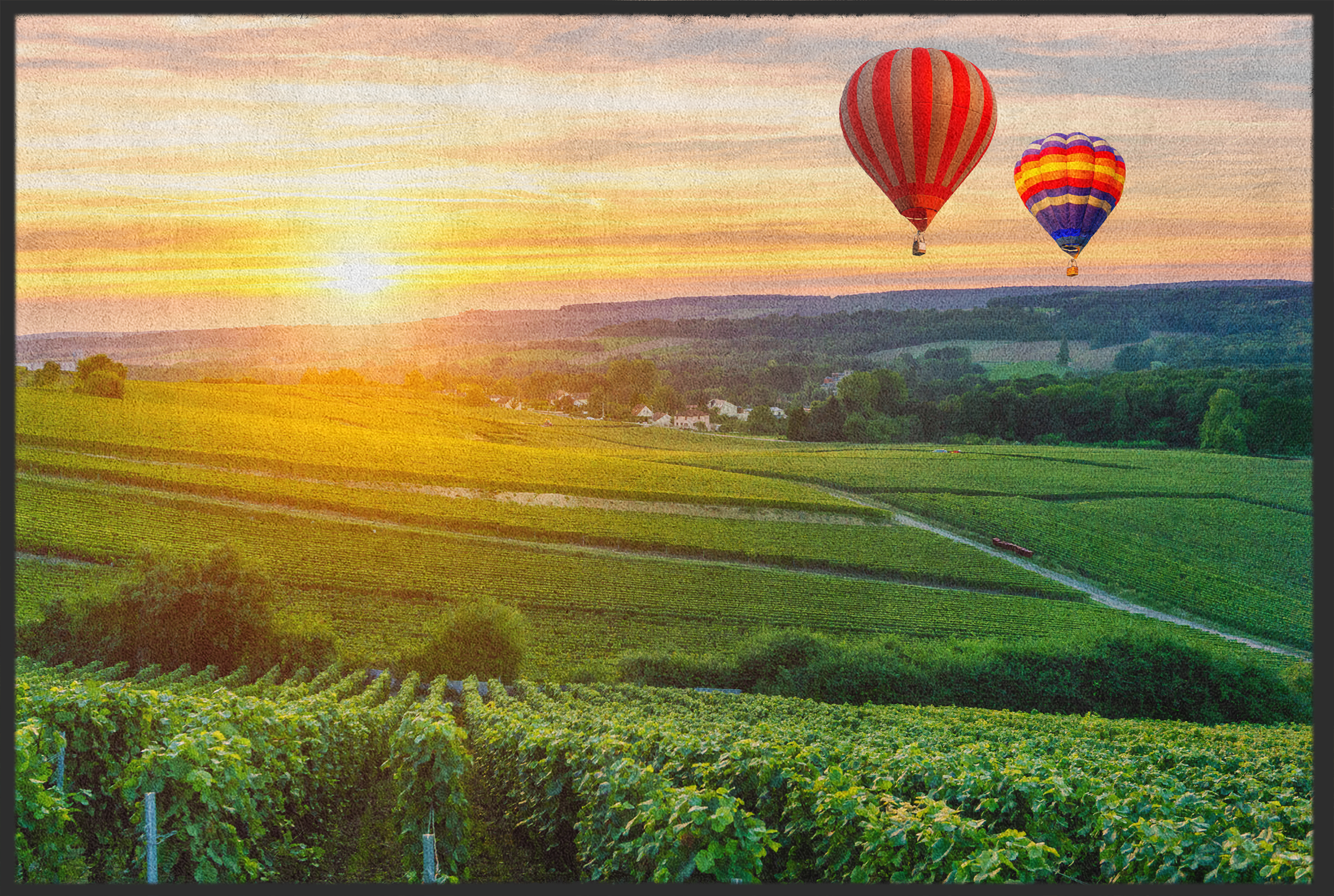 Fussmatte Heißluftballons 10907