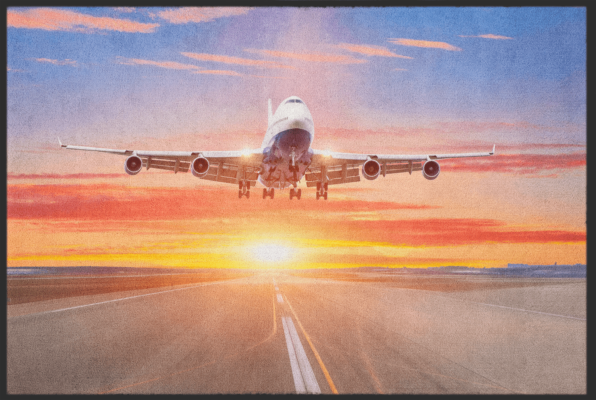 Fussmatte Sonnenuntergang 10946