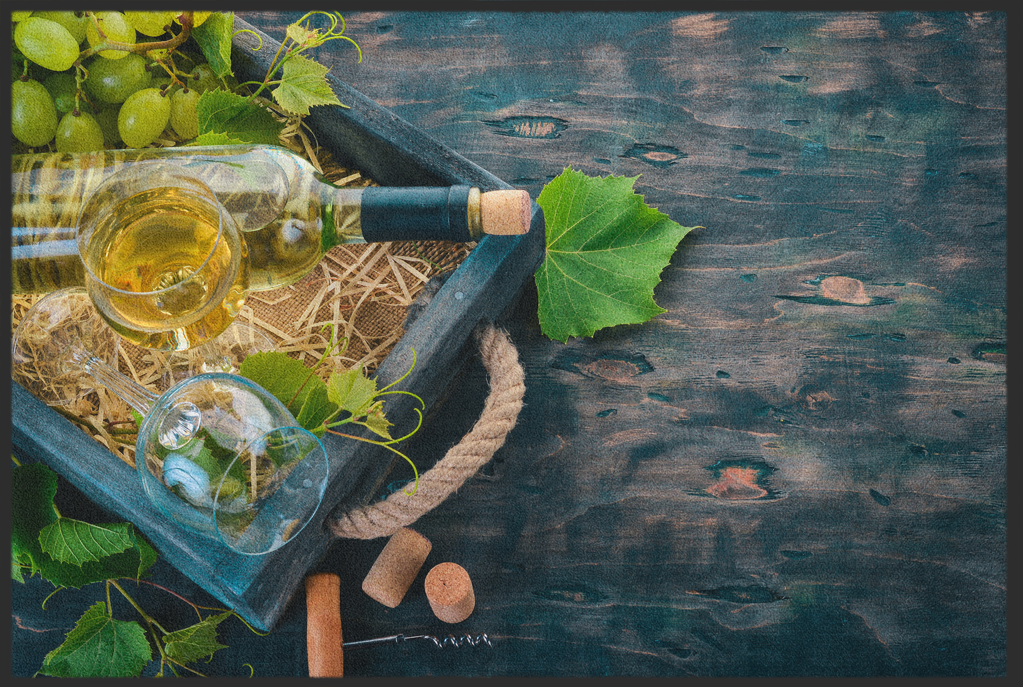 Fussmatte Wein 10949