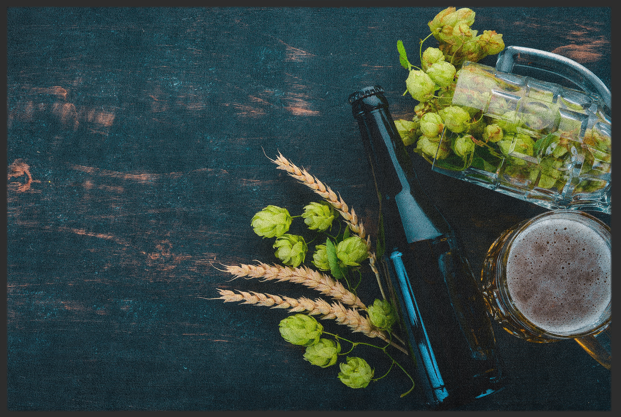 Fussmatte Bier 10956