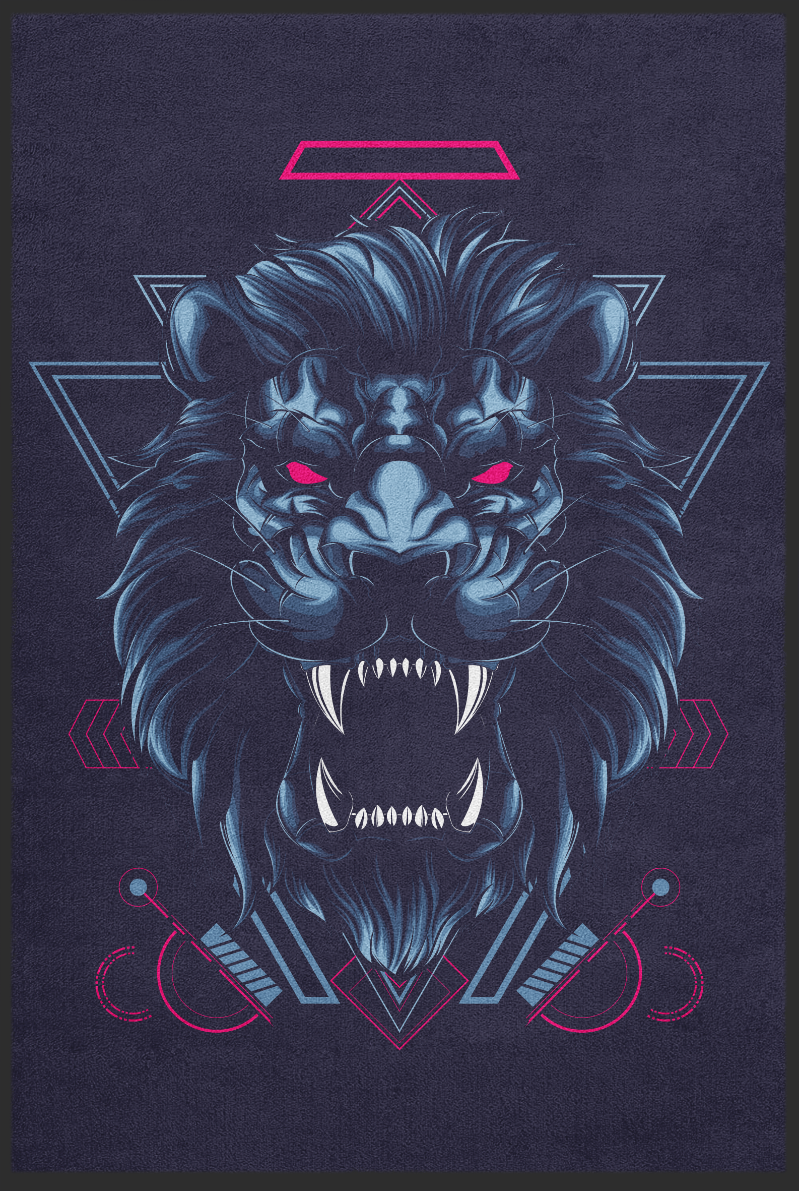 Fussmatte Löwe 10978