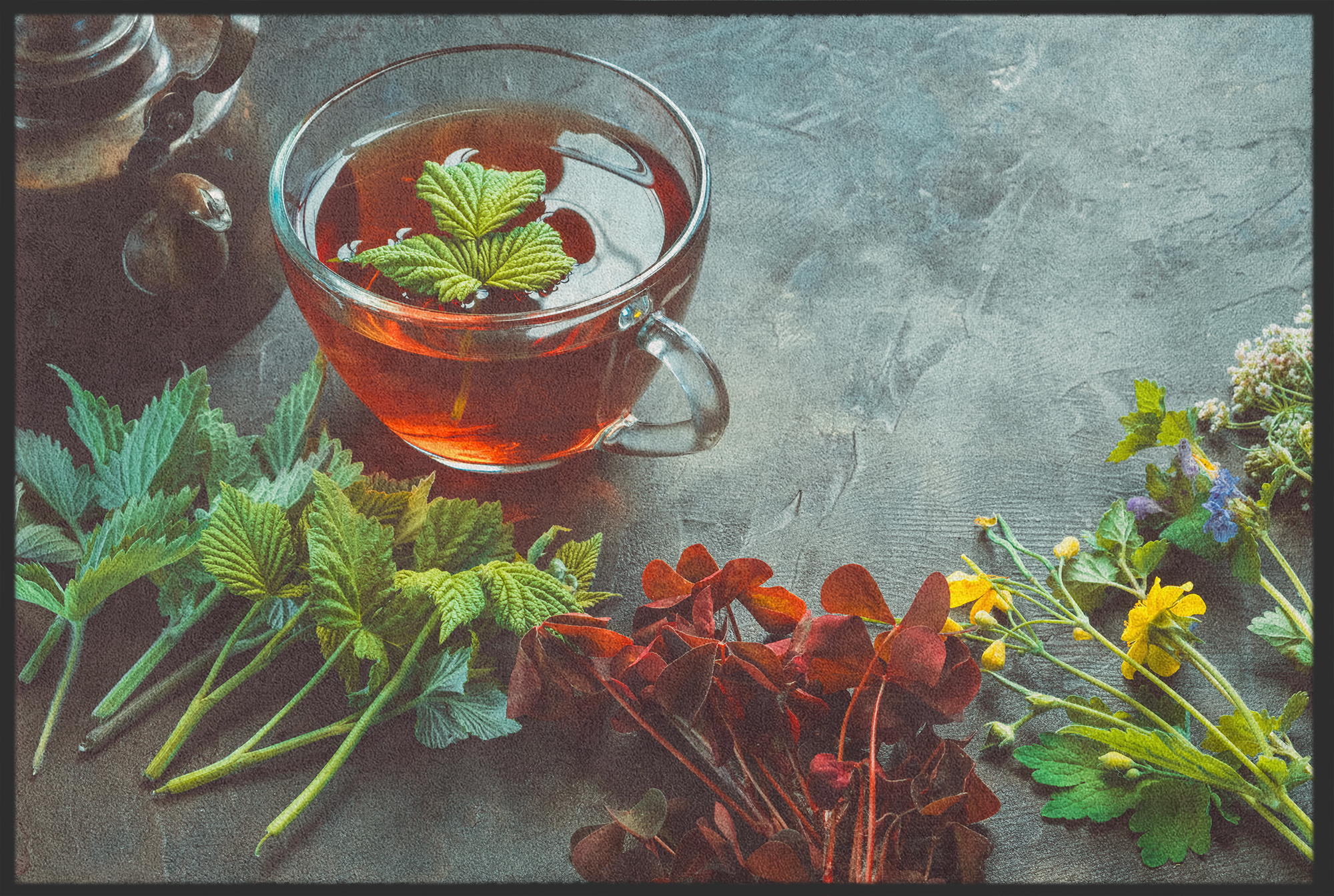 Fussmatte Kräuter Tee 10982