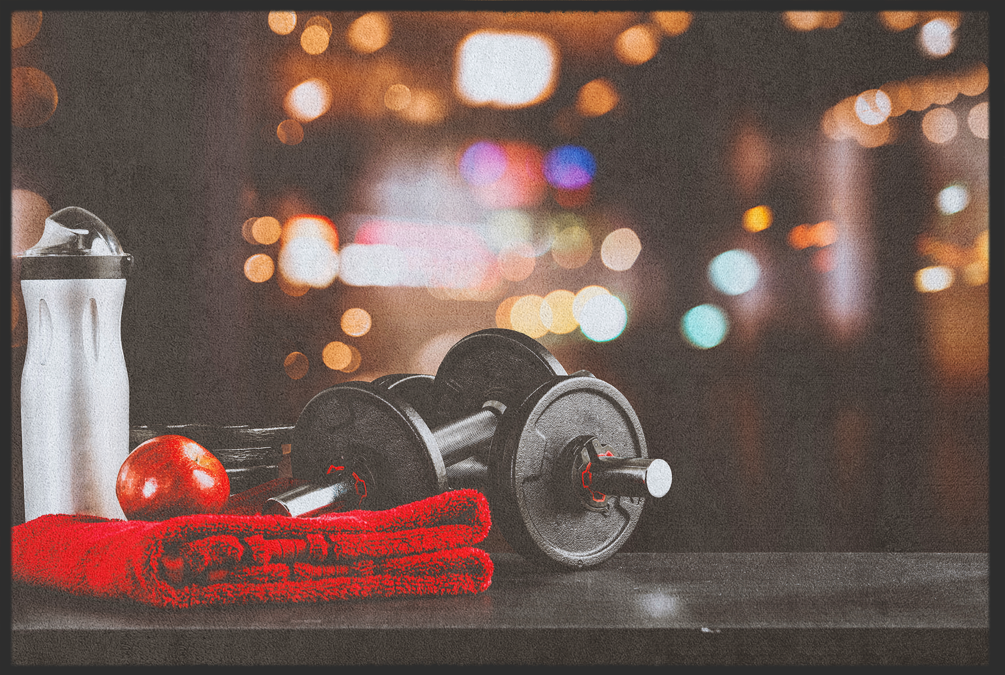 Fussmatte Fitnessstudio 11002