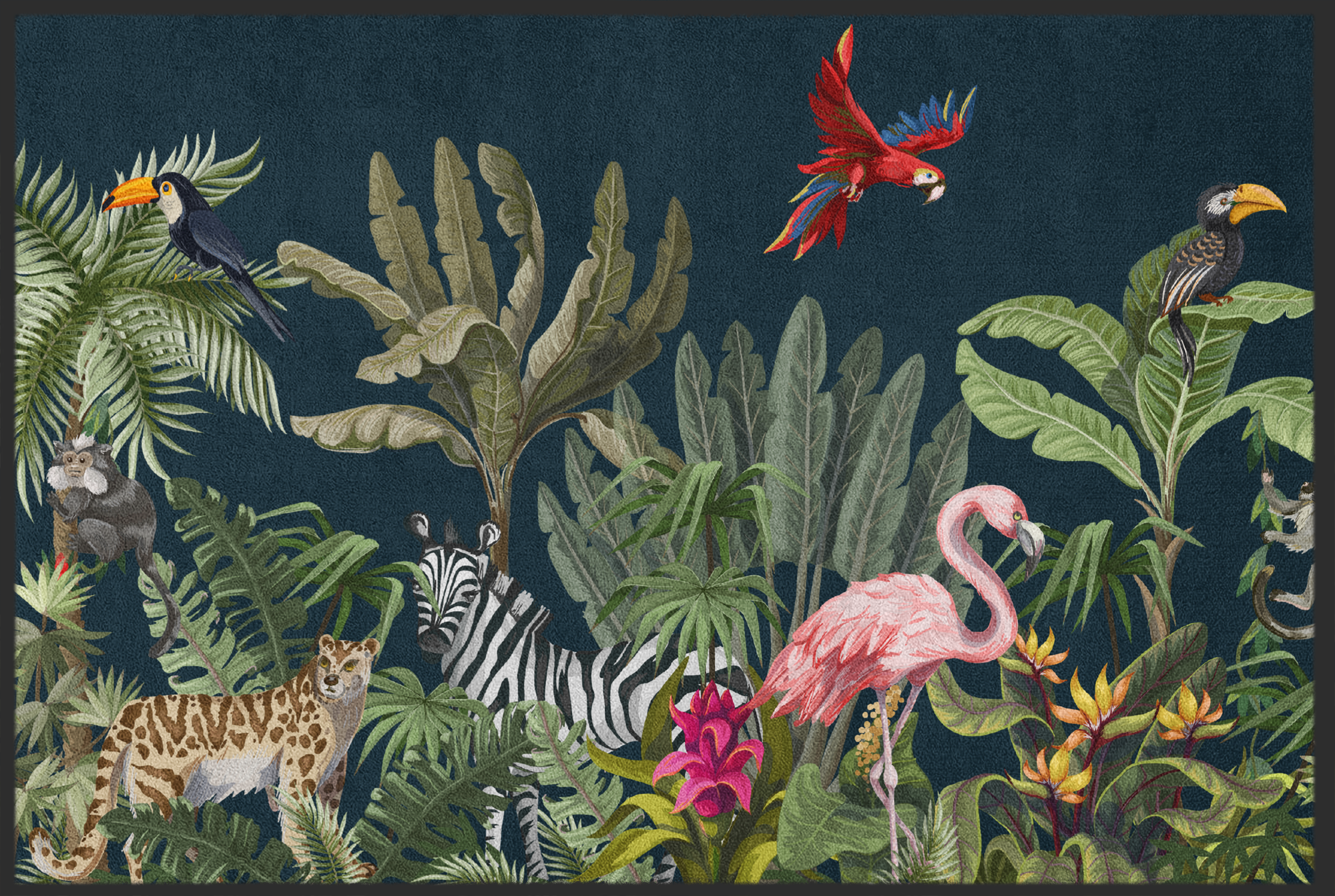 Fussmatte Dschungel 11004