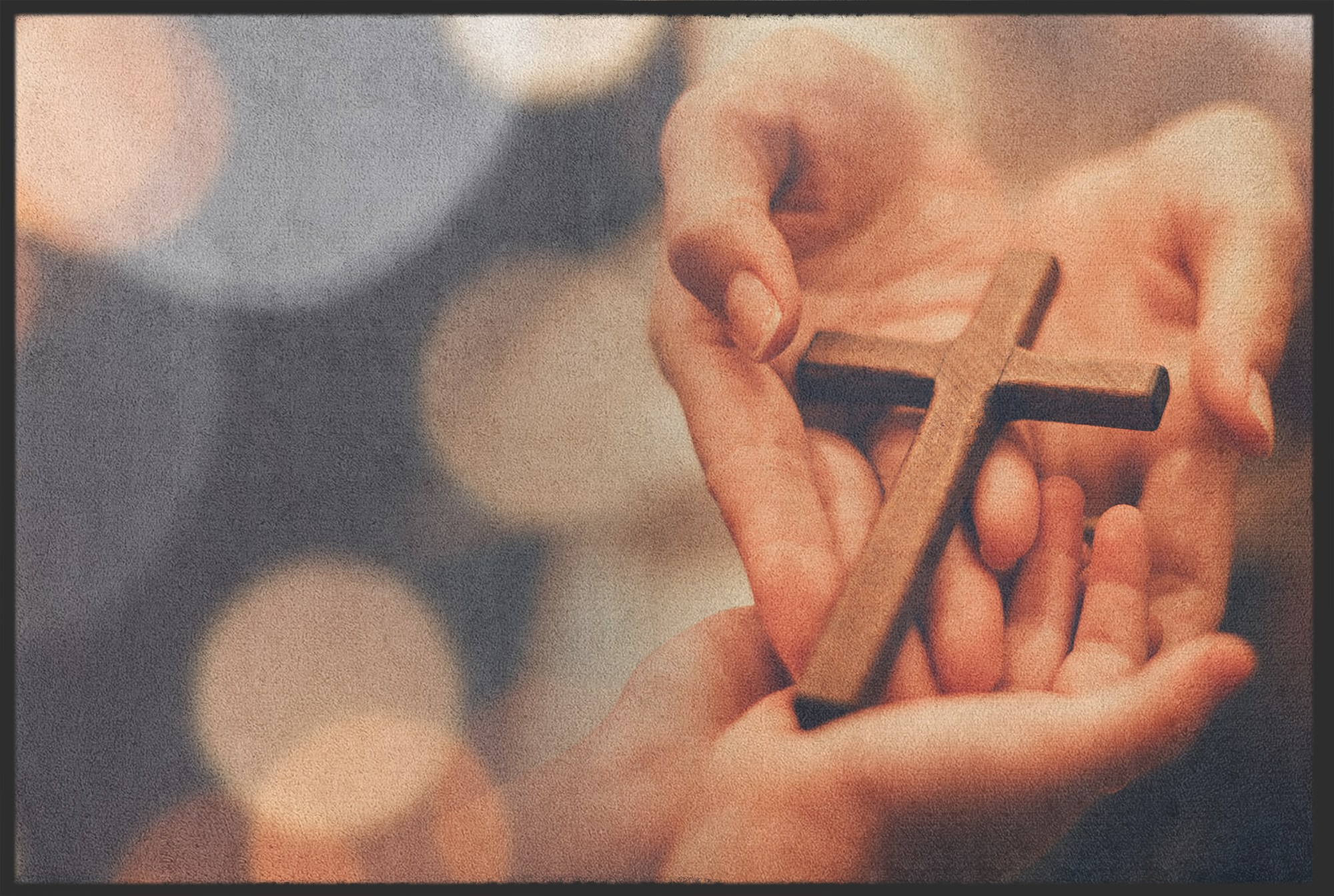 Fussmatte Kreuz 11097