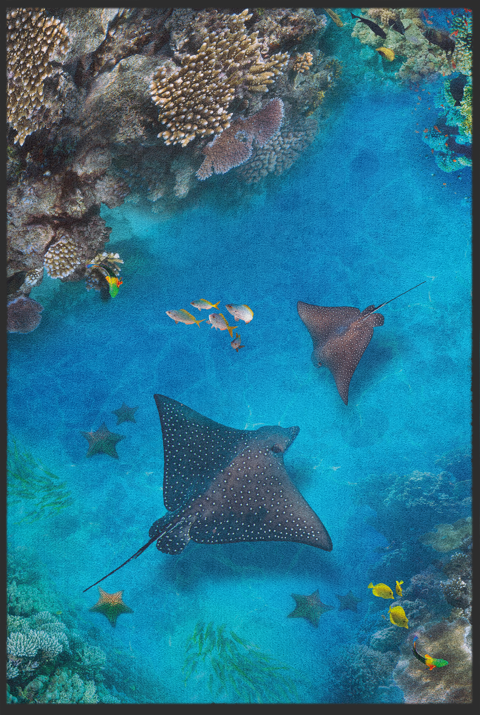 Fussmatte Rochen 11107