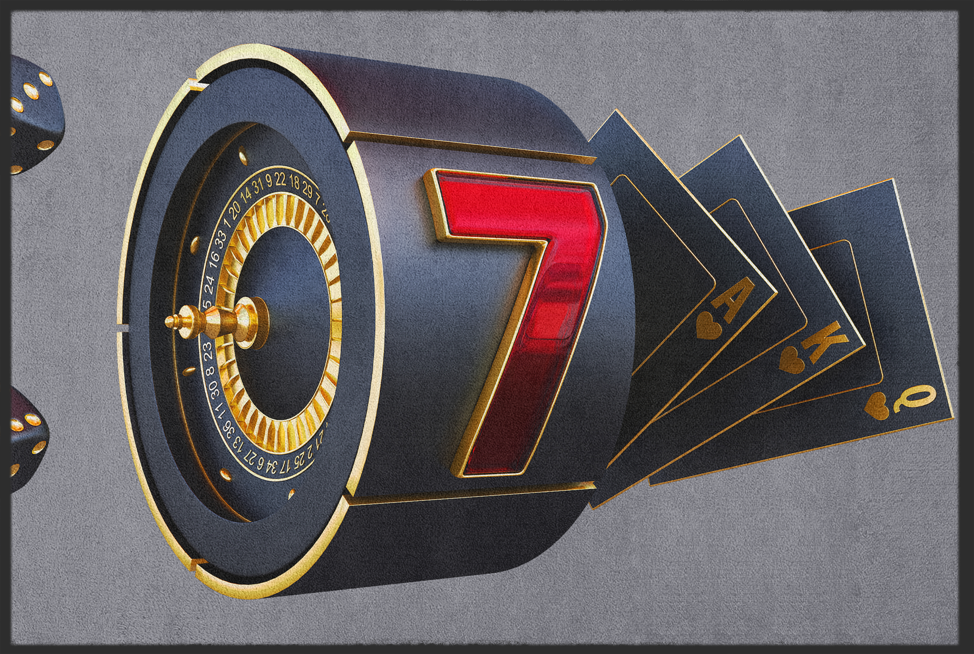 Fussmatte Casino 11118