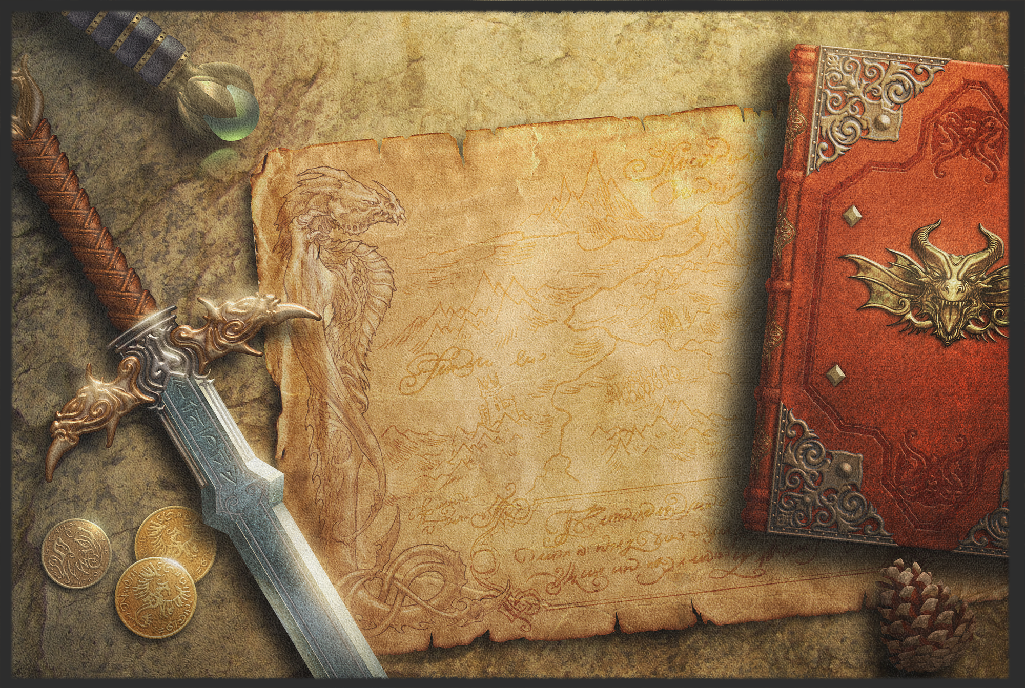 Fussmatte Ritter 11133