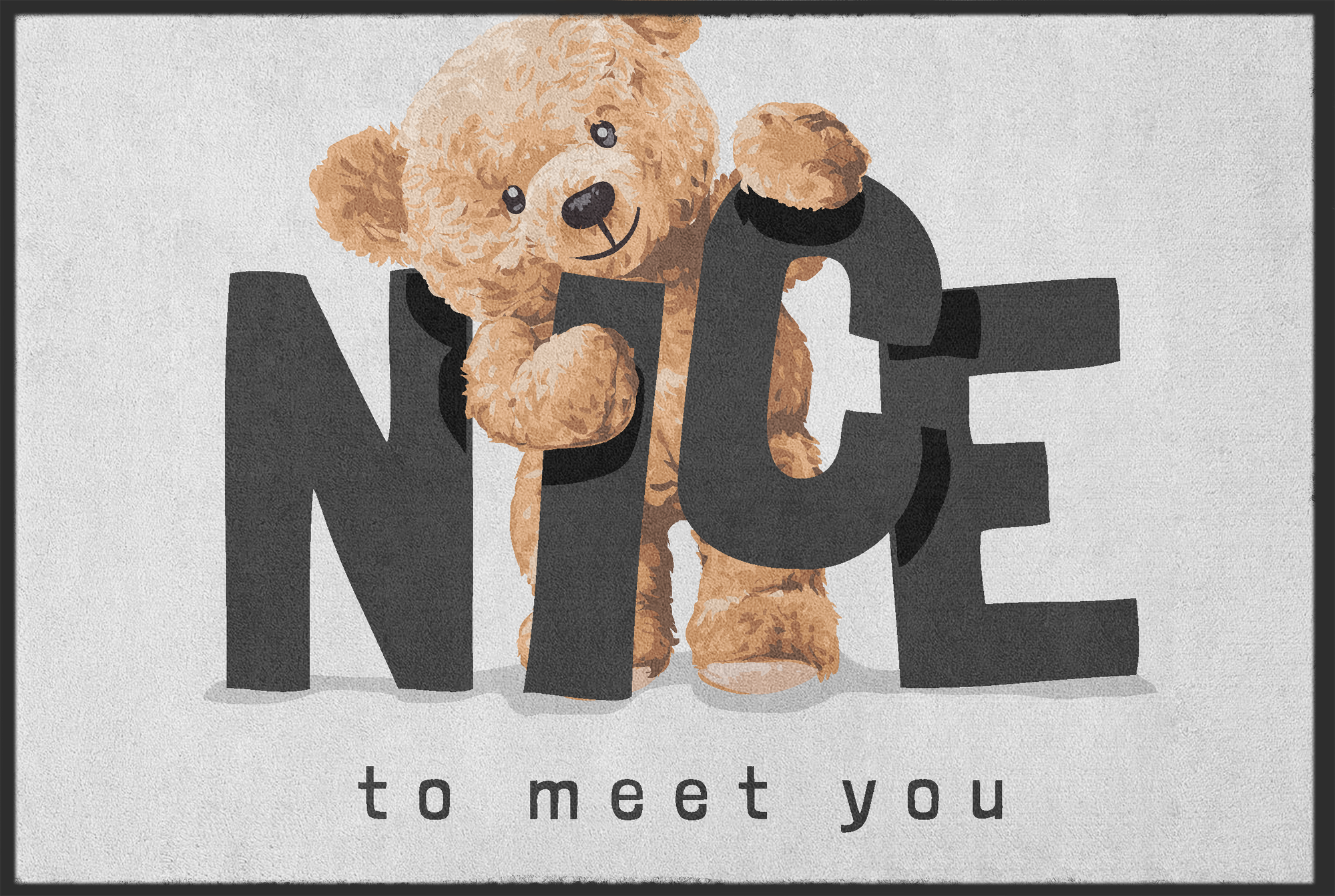 Fussmatte Nice to meet you 11135