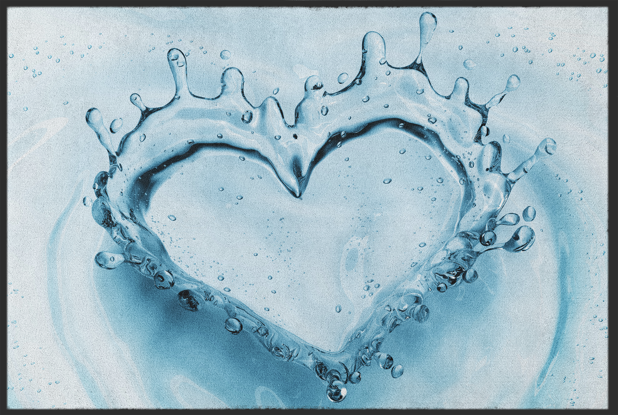 Fussmatte Herz 11147