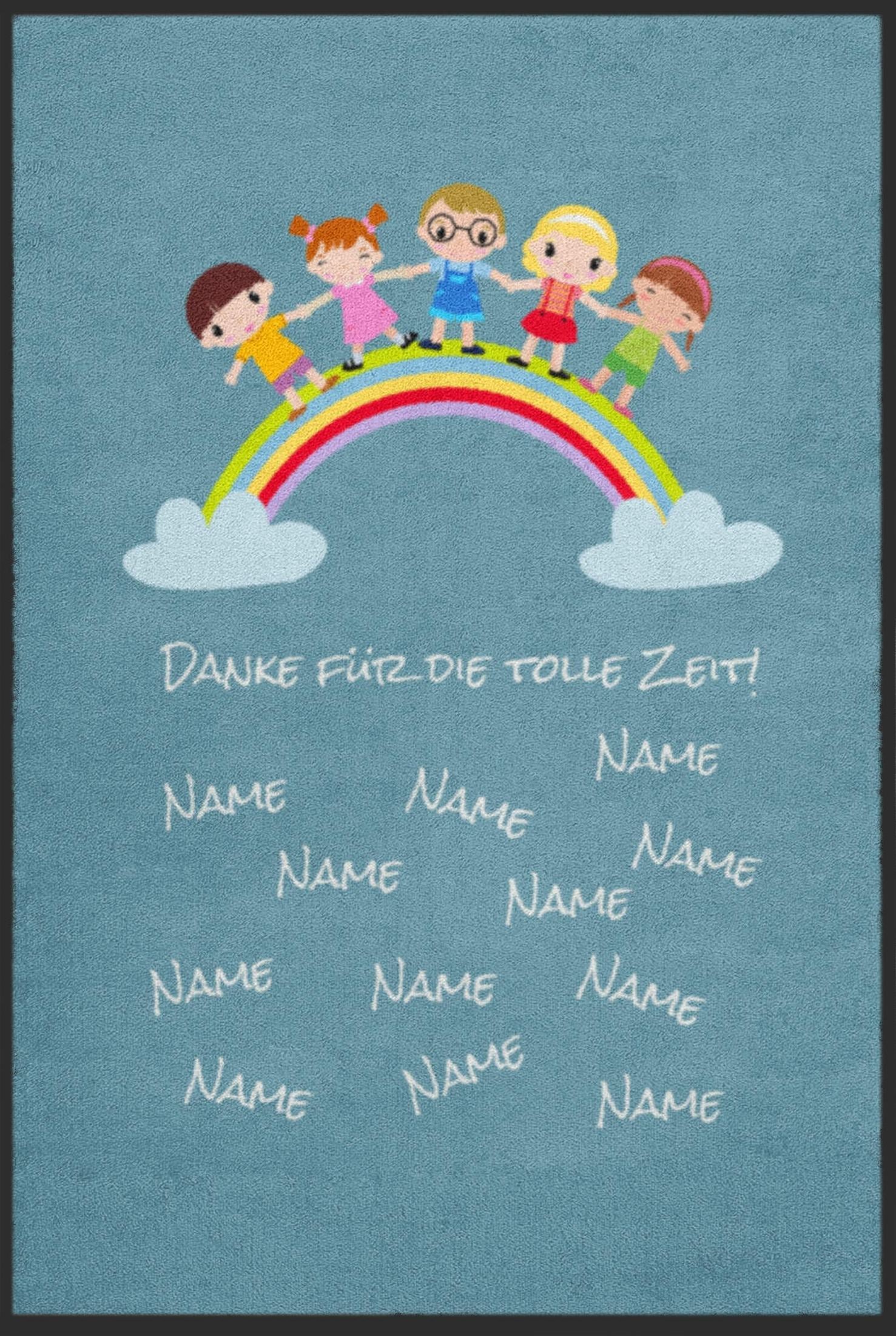 Abschiedsgeschenk Fussmatte Kita 6012